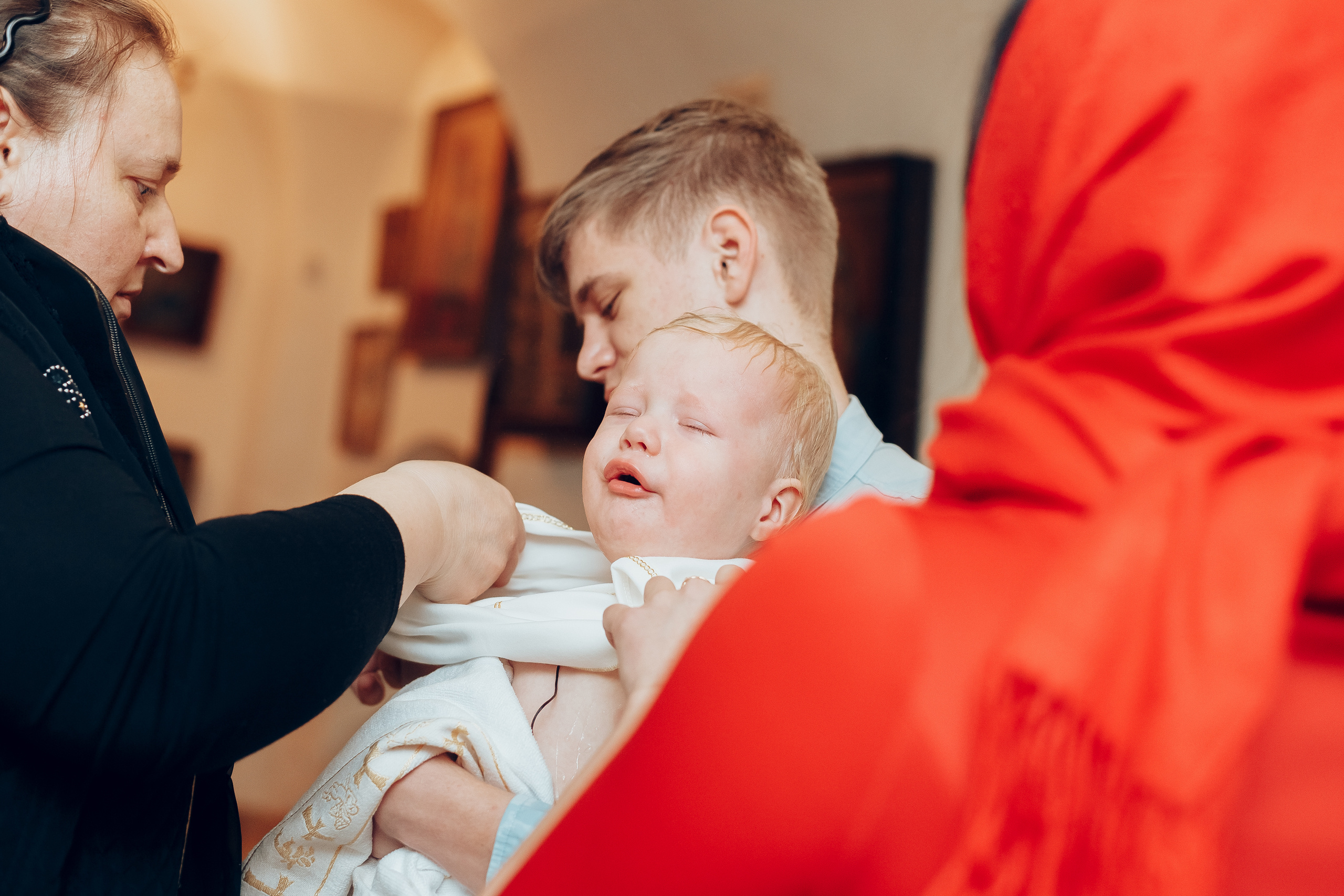 Крещение Леши. Свадебный фотограф в Краснодаре Николай Крауз