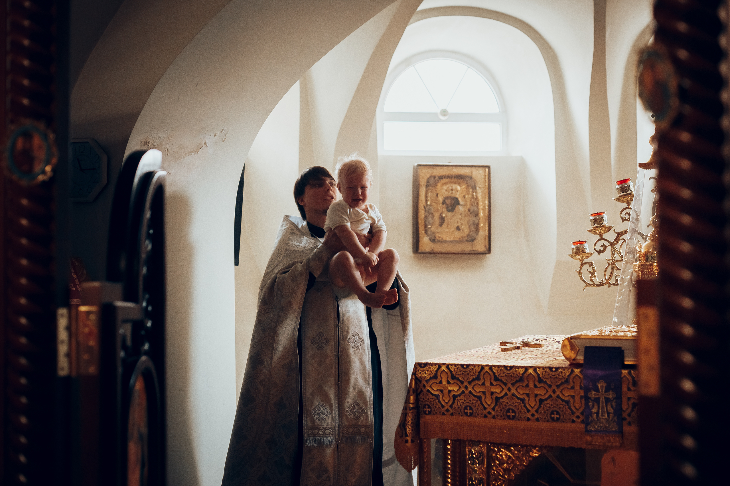 Крещение Леши. Свадебный фотограф в Краснодаре Николай Крауз