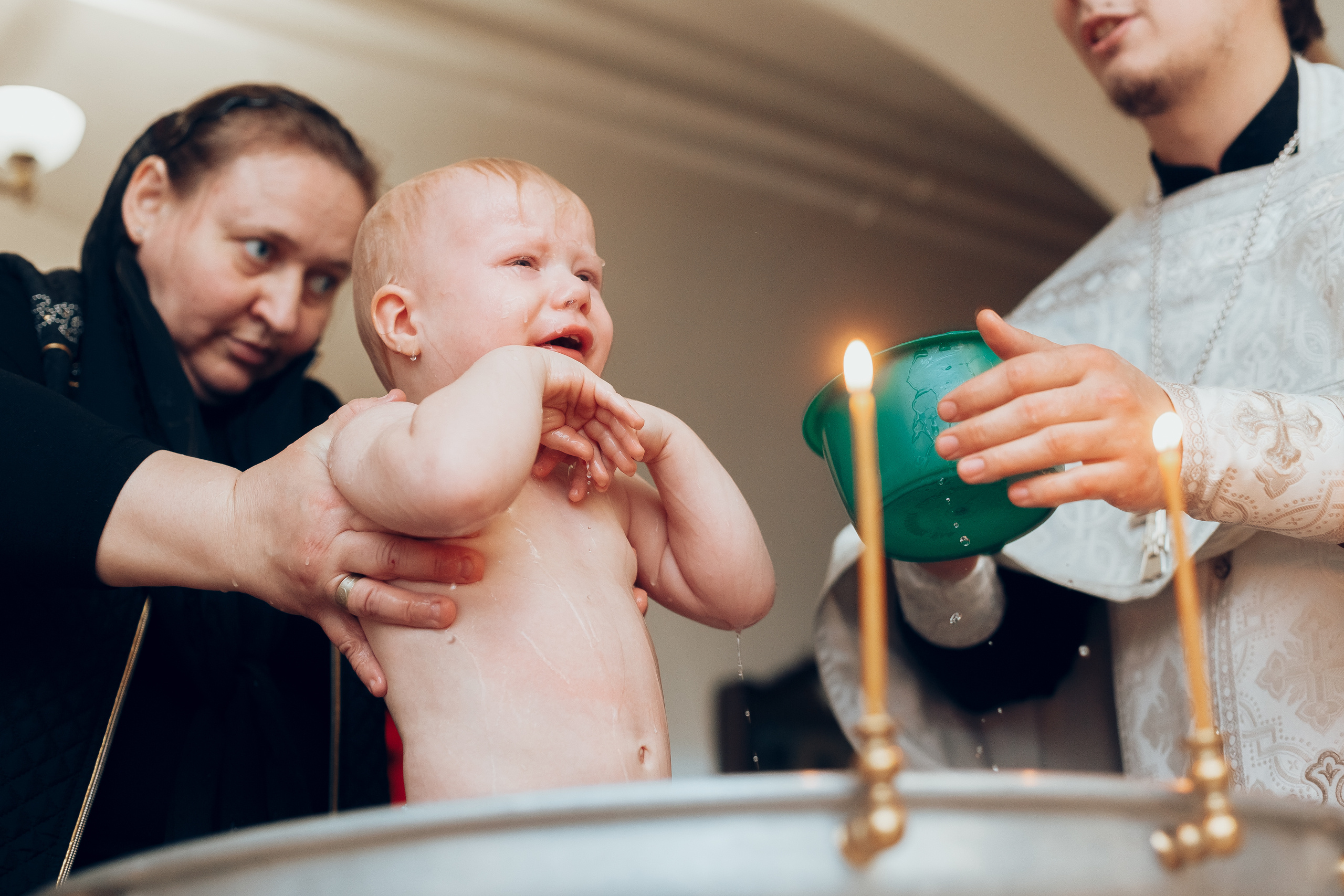 Крещение Леши. Свадебный фотограф в Краснодаре Николай Крауз