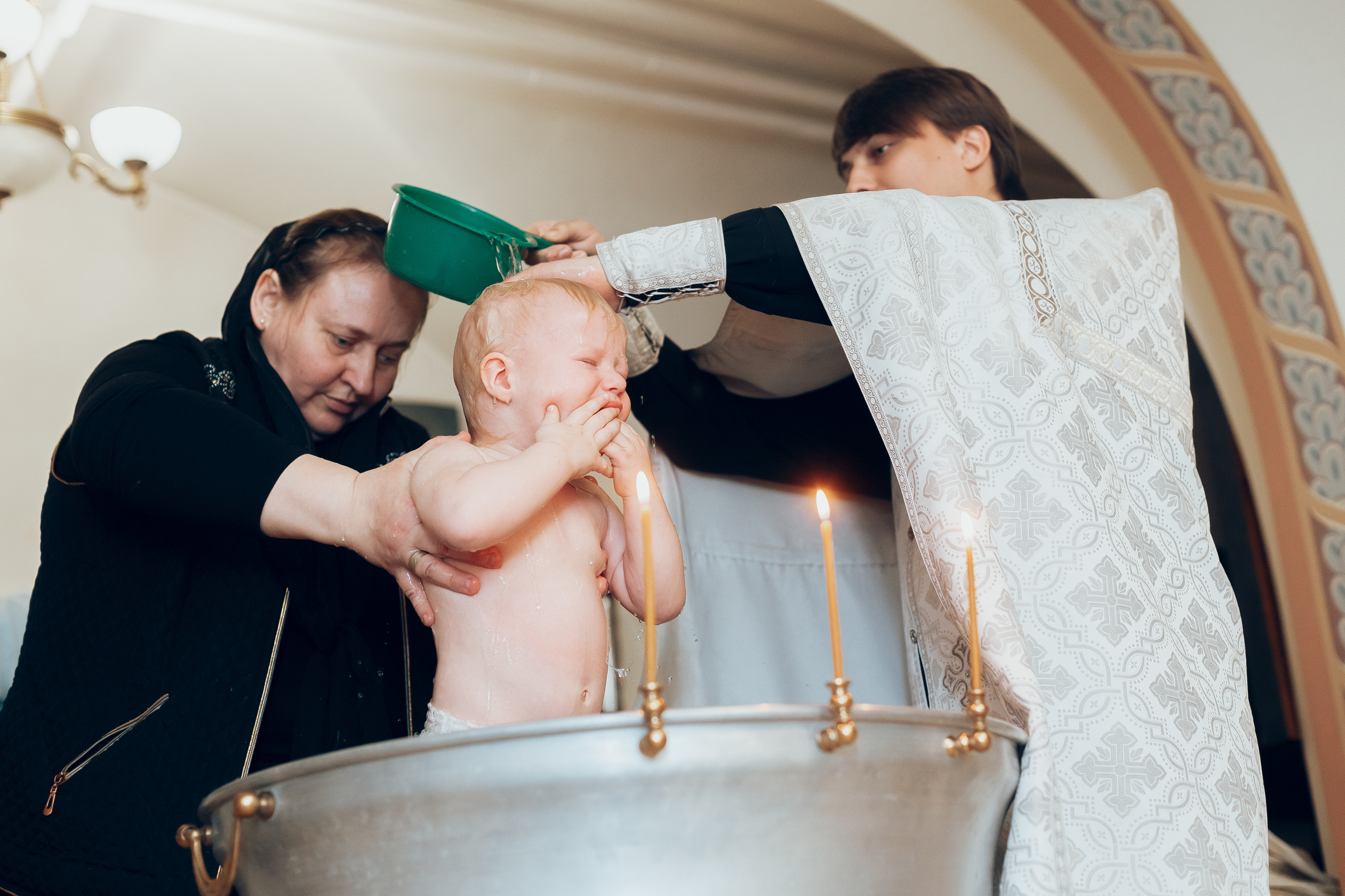 Крещение Леши. Свадебный фотограф в Краснодаре Николай Крауз