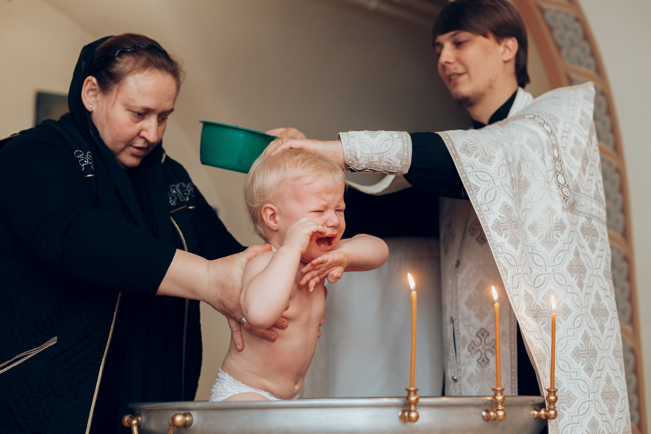 Крещение Леши. Свадебный фотограф в Краснодаре Николай Крауз
