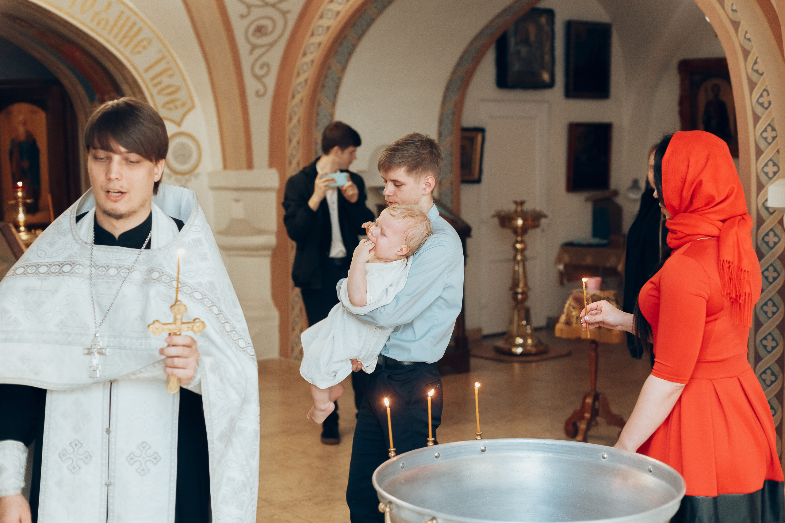 Крещение Леши. Свадебный фотограф в Краснодаре Николай Крауз