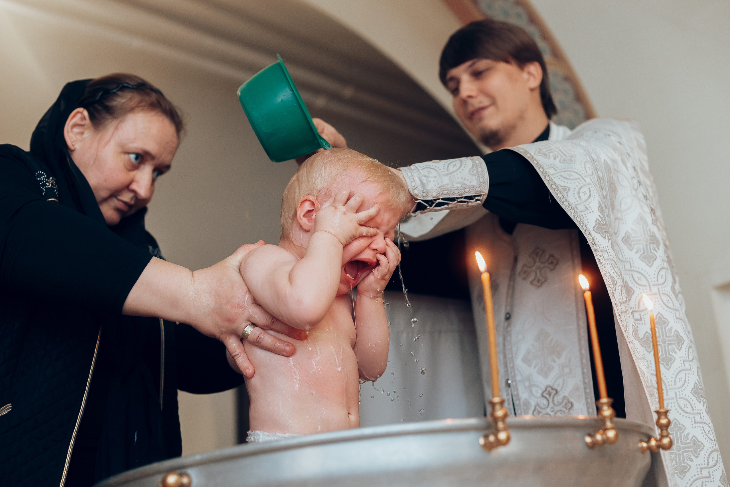 Крещение Леши. Свадебный фотограф в Краснодаре Николай Крауз
