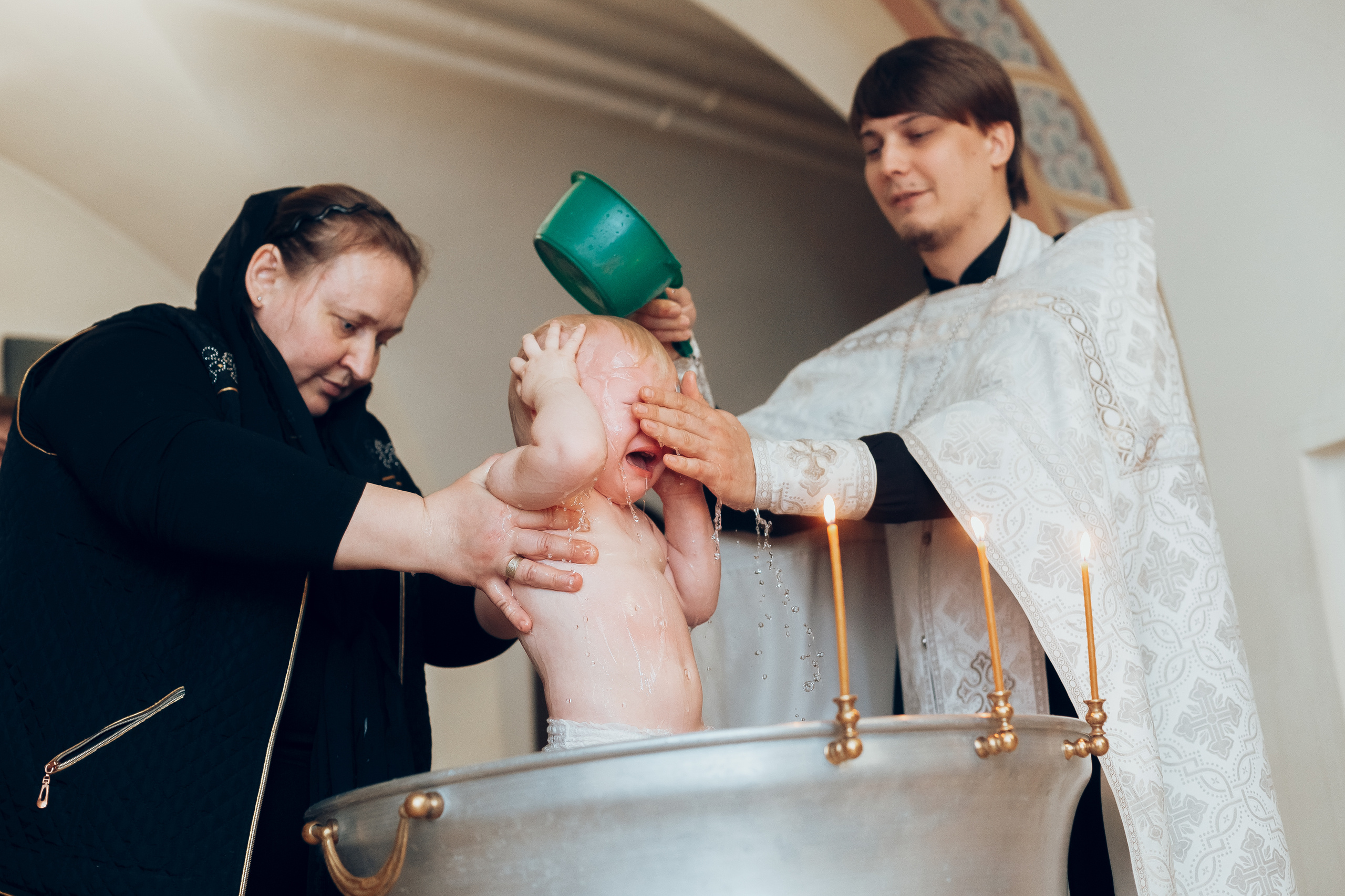 Крещение Леши. Свадебный фотограф в Краснодаре Николай Крауз