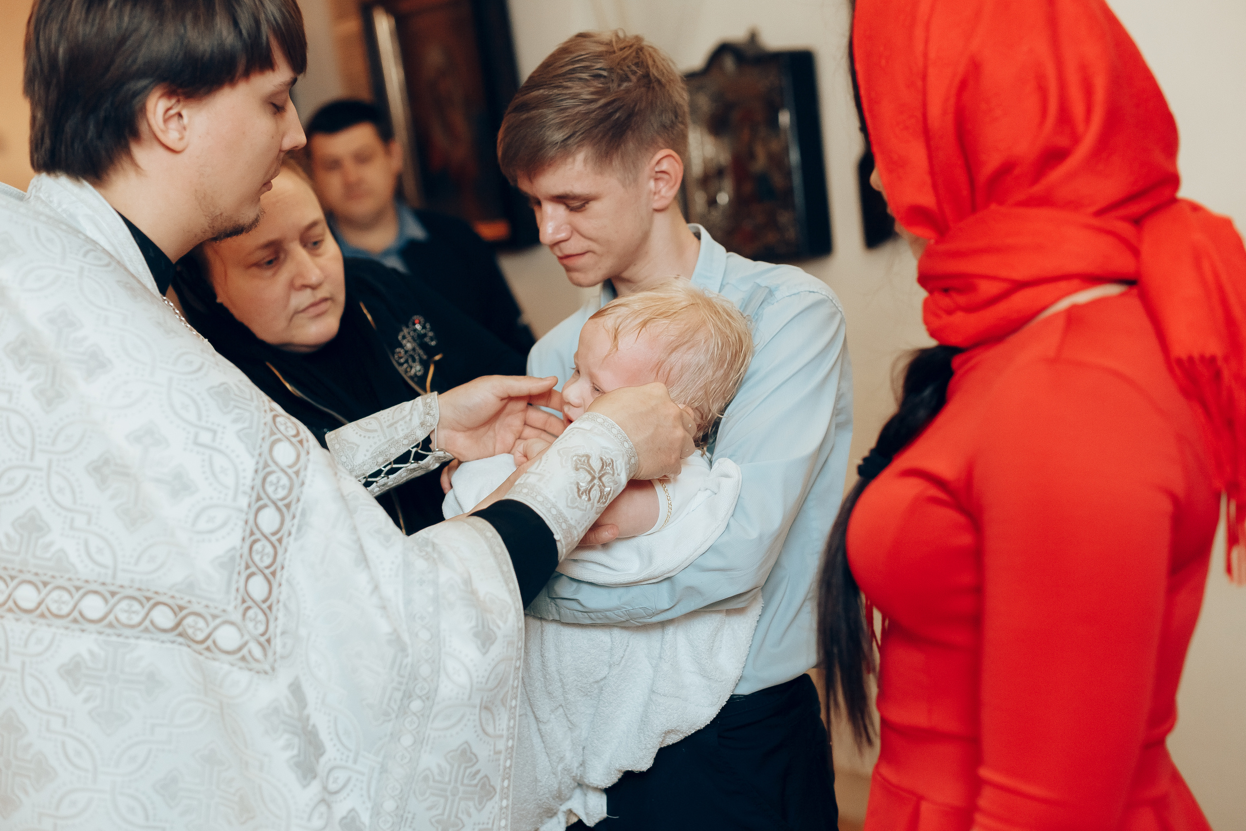 Крещение Леши. Свадебный фотограф в Краснодаре Николай Крауз