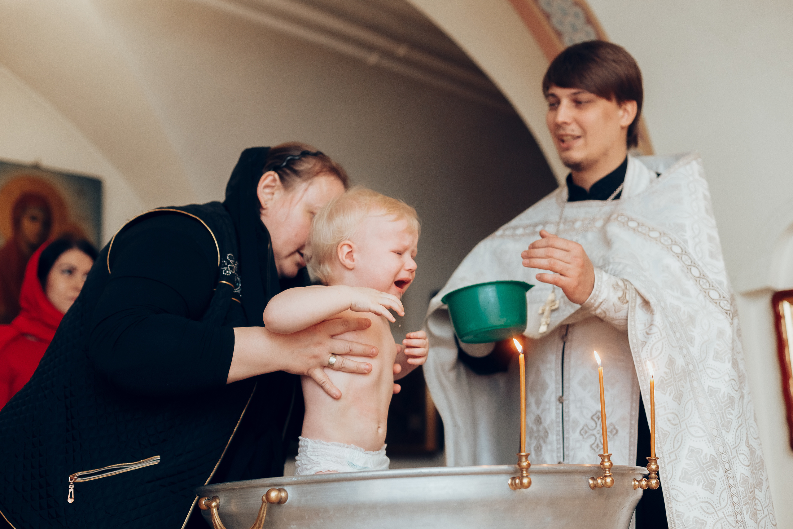 Крещение Леши. Свадебный фотограф в Краснодаре Николай Крауз