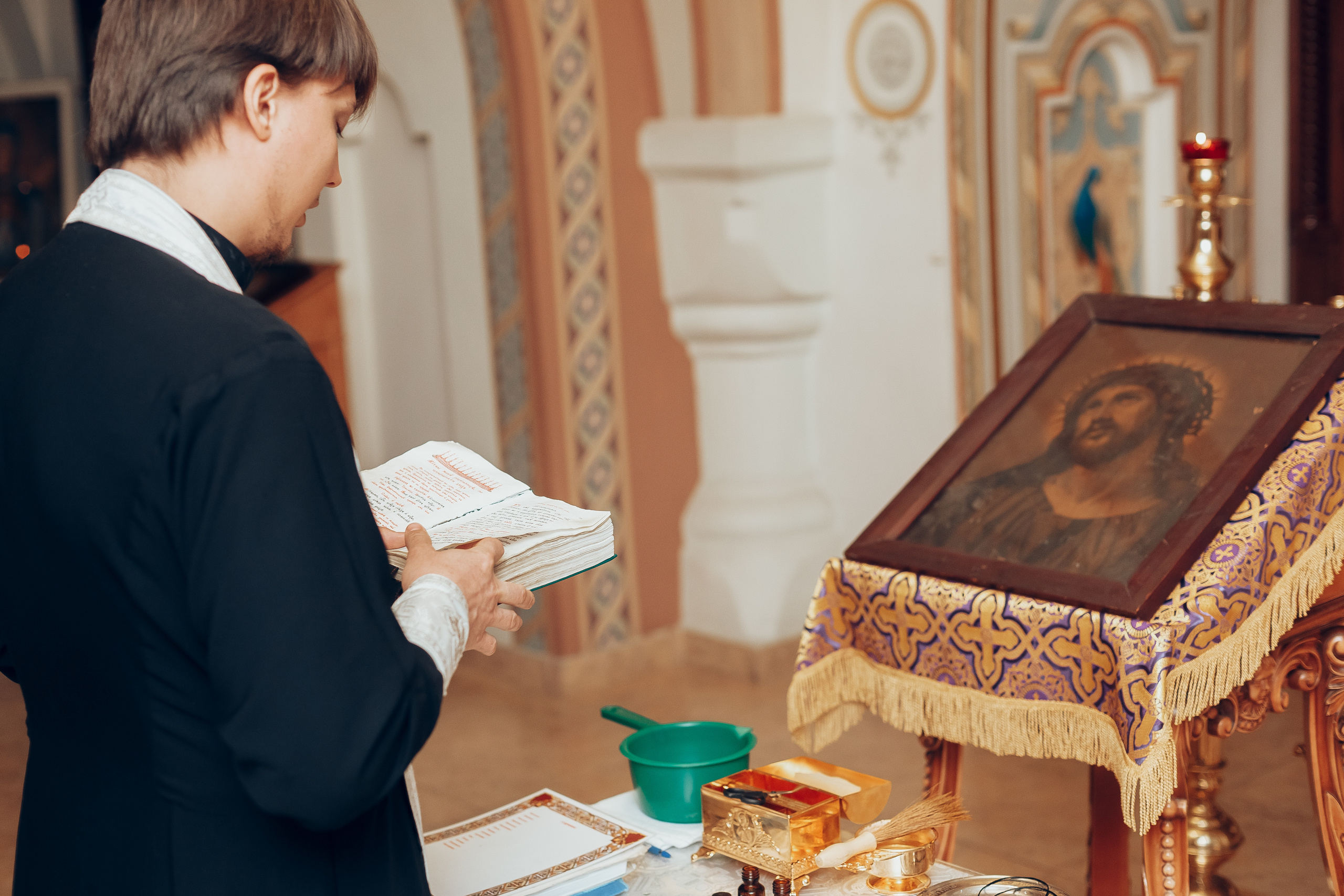 Крещение Леши. Свадебный фотограф в Краснодаре Николай Крауз