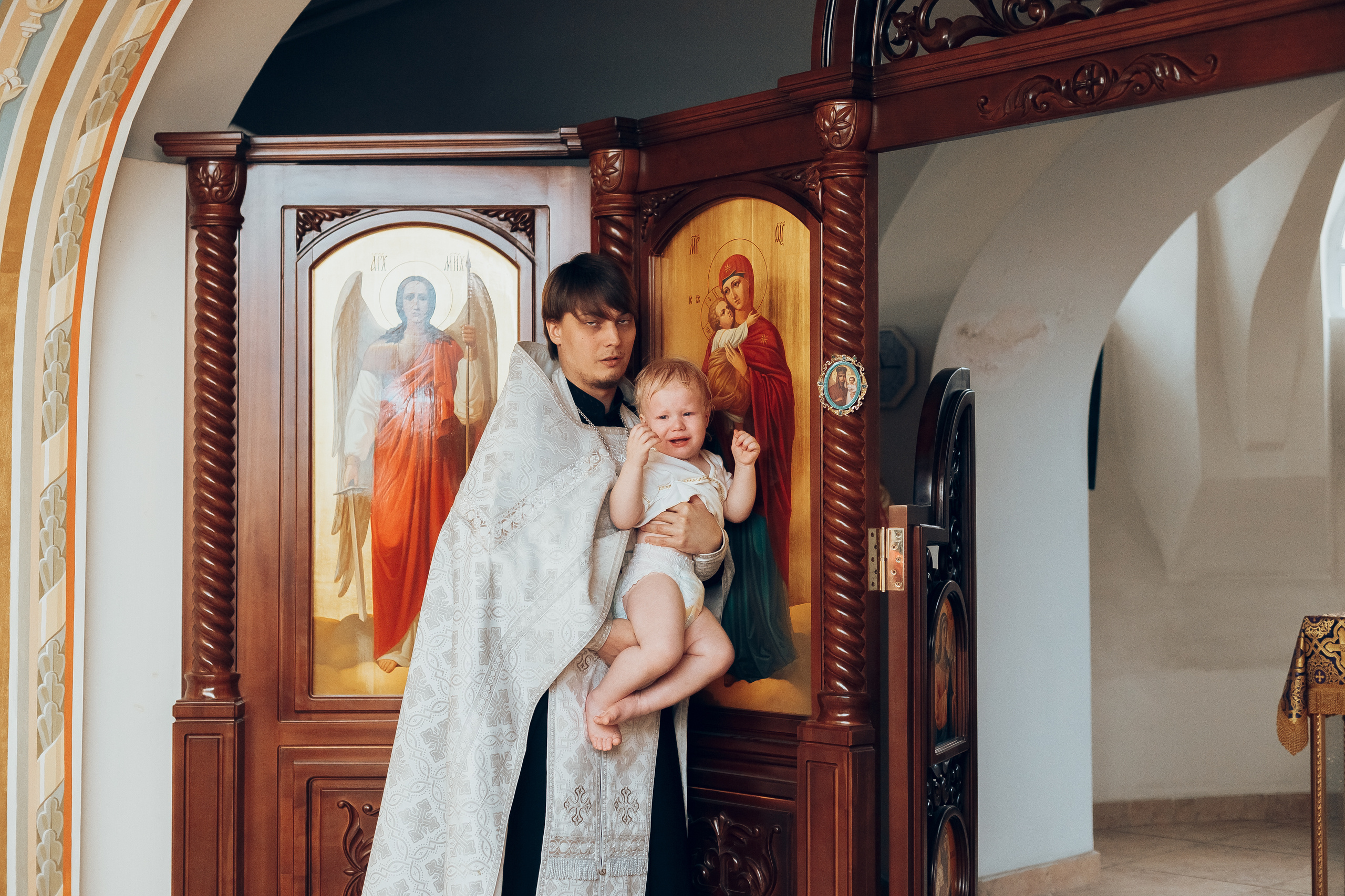 Крещение Леши. Свадебный фотограф в Краснодаре Николай Крауз