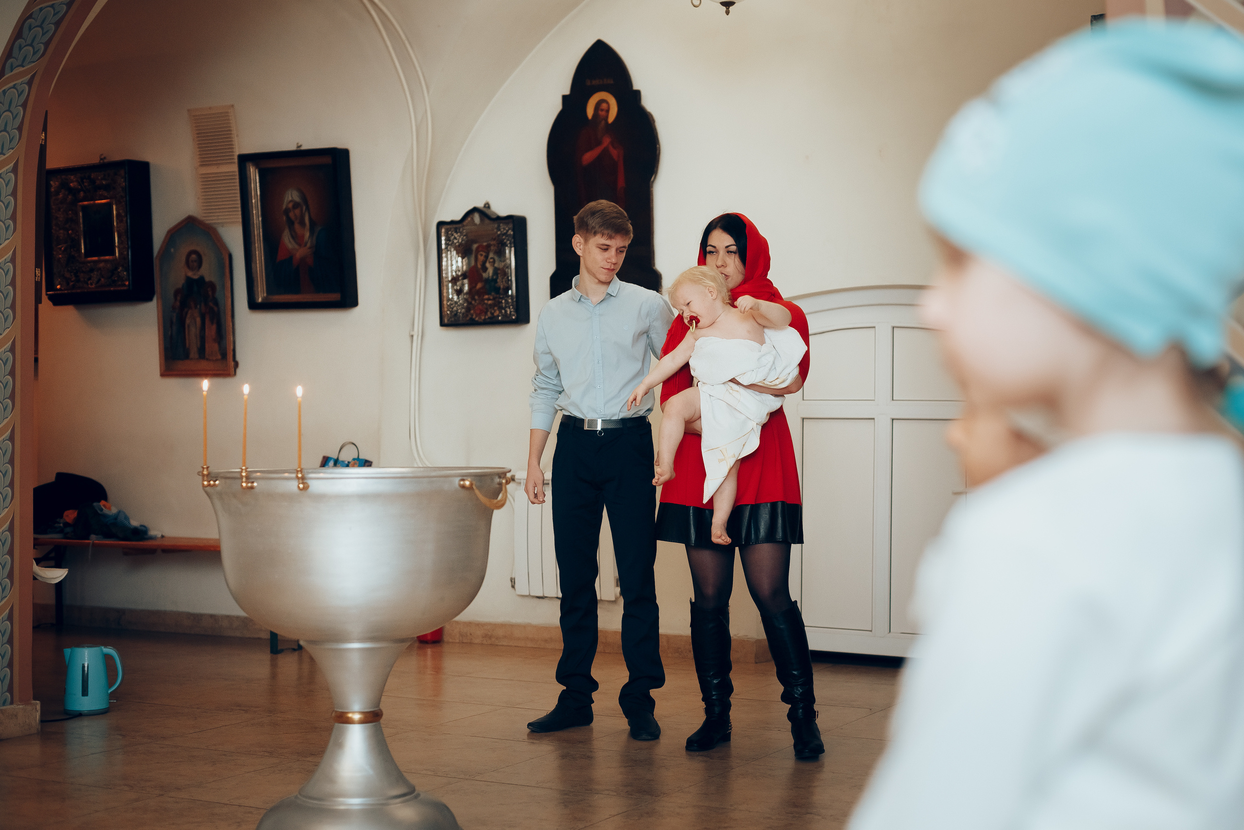 Крещение Леши. Свадебный фотограф в Краснодаре Николай Крауз