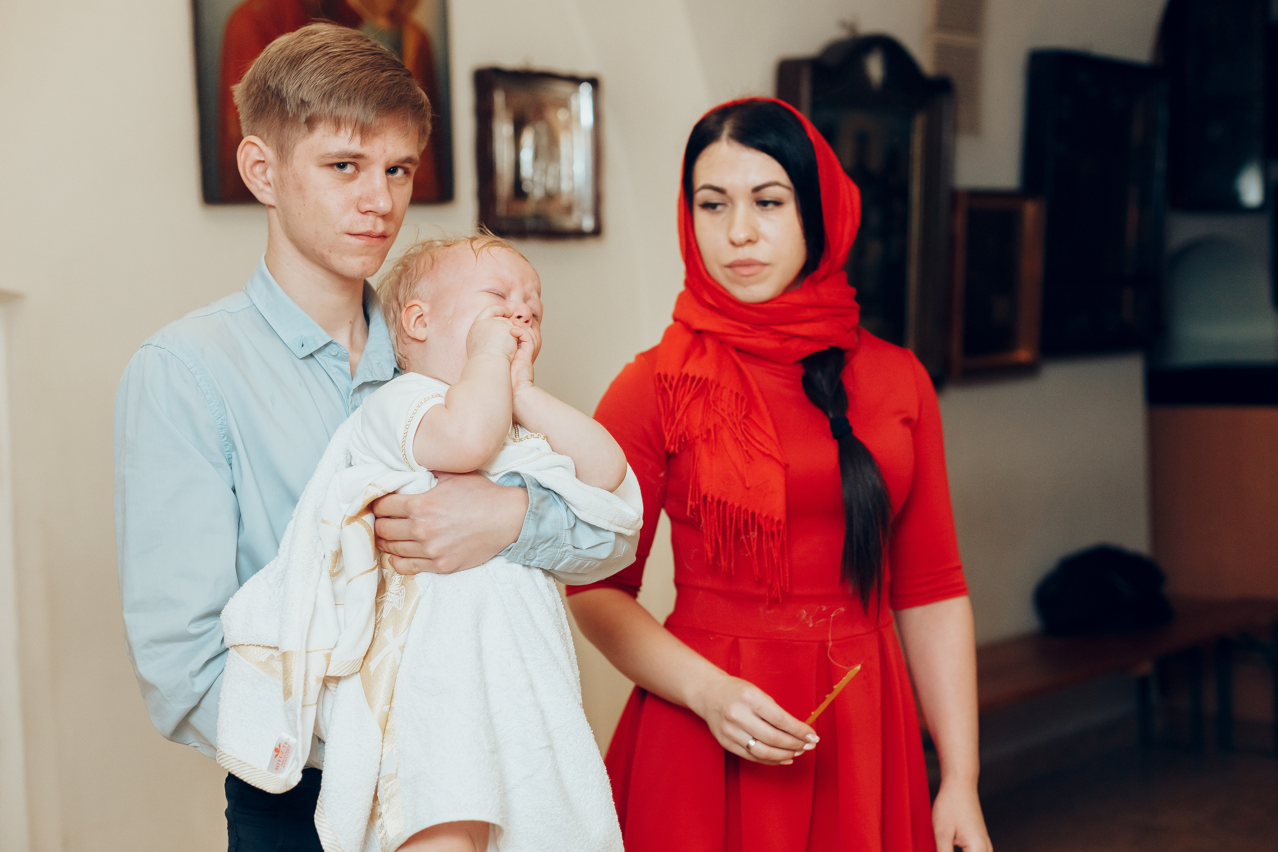 Крещение Леши. Свадебный фотограф в Краснодаре Николай Крауз