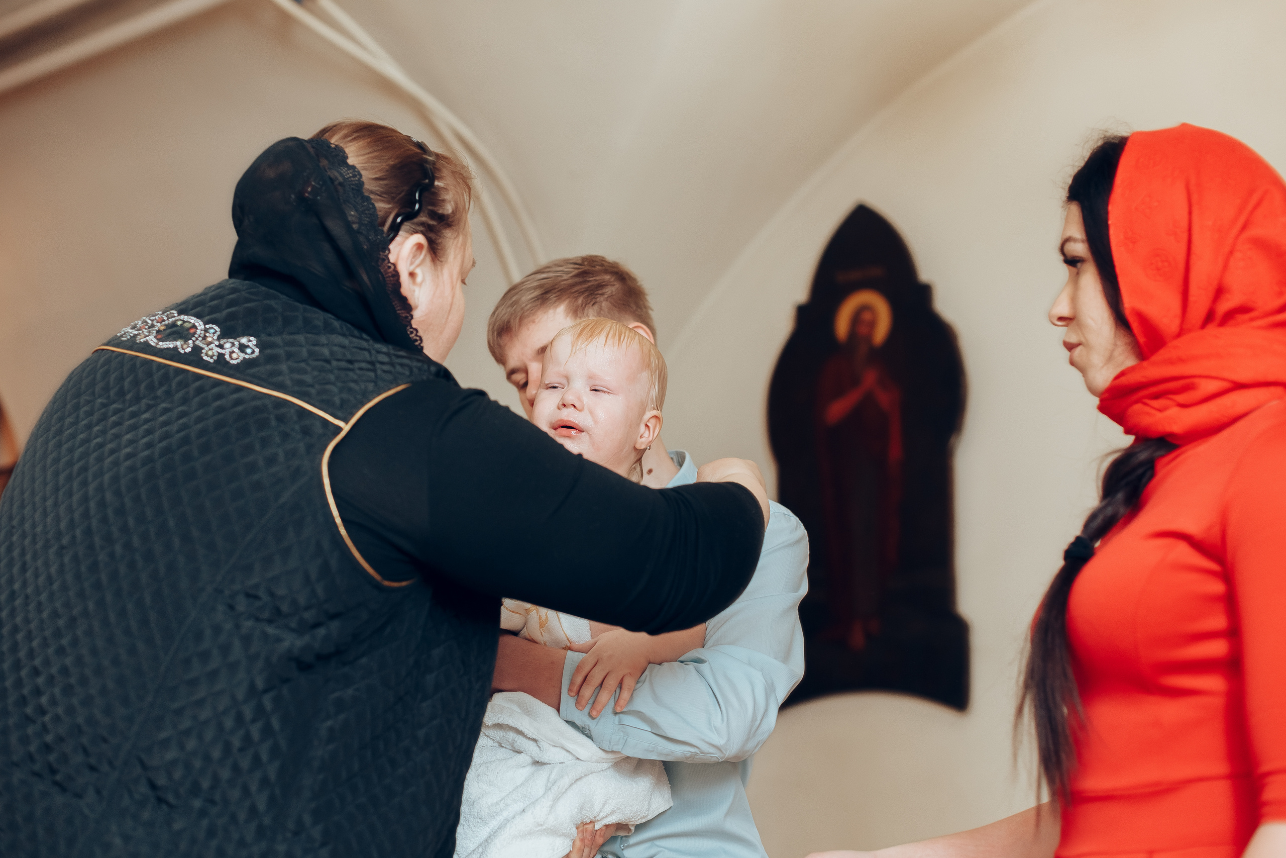 Крещение Леши. Свадебный фотограф в Краснодаре Николай Крауз