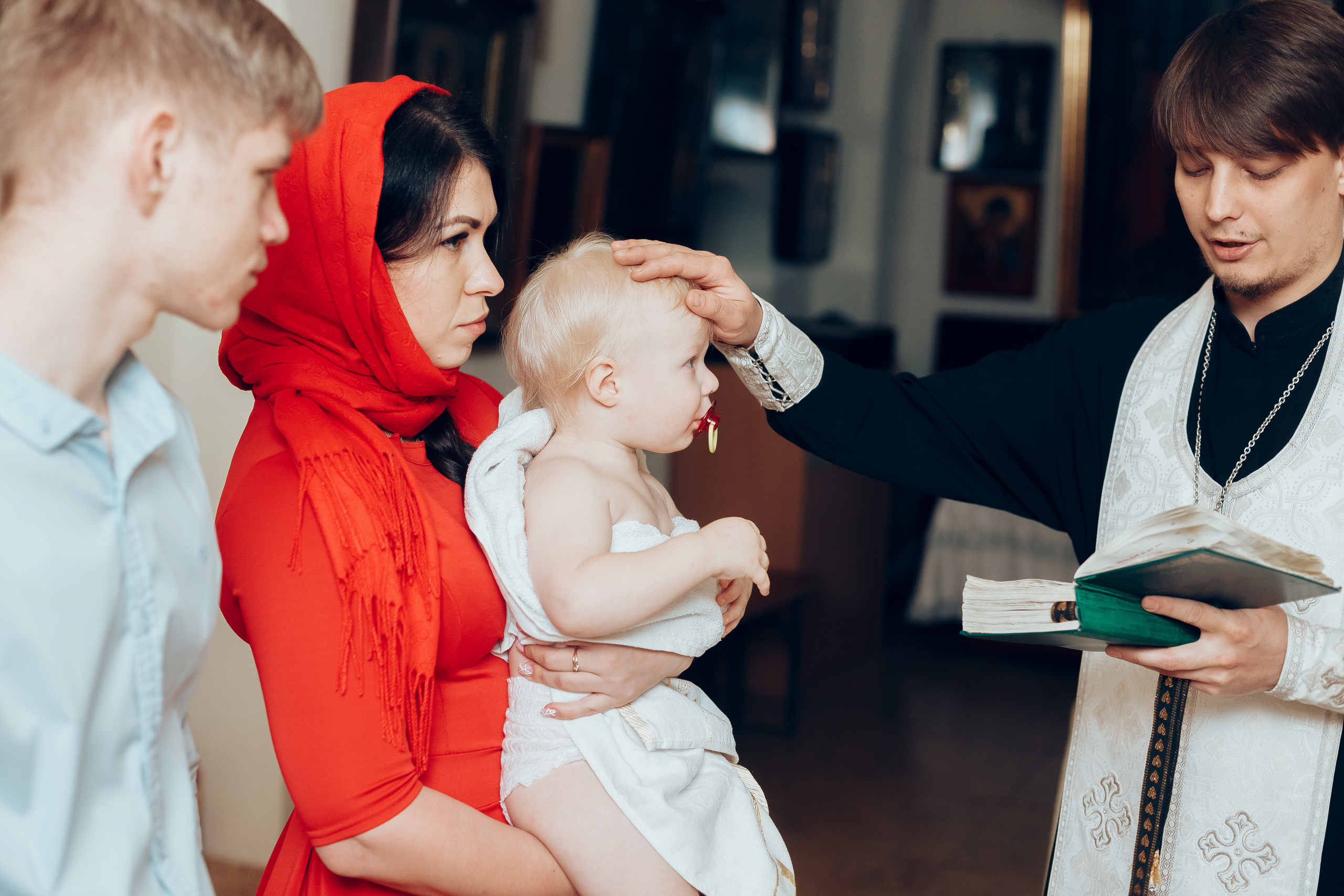 Крещение Леши. Свадебный фотограф в Краснодаре Николай Крауз