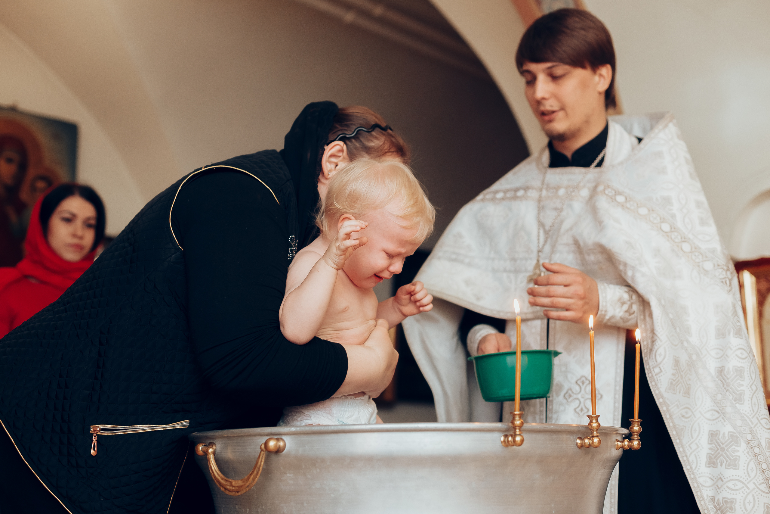Крещение Леши. Свадебный фотограф в Краснодаре Николай Крауз