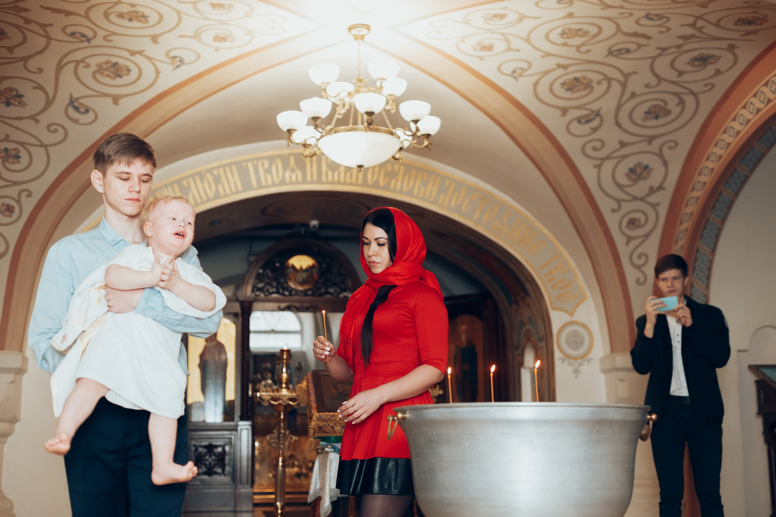 Крещение Леши. Свадебный фотограф в Краснодаре Николай Крауз
