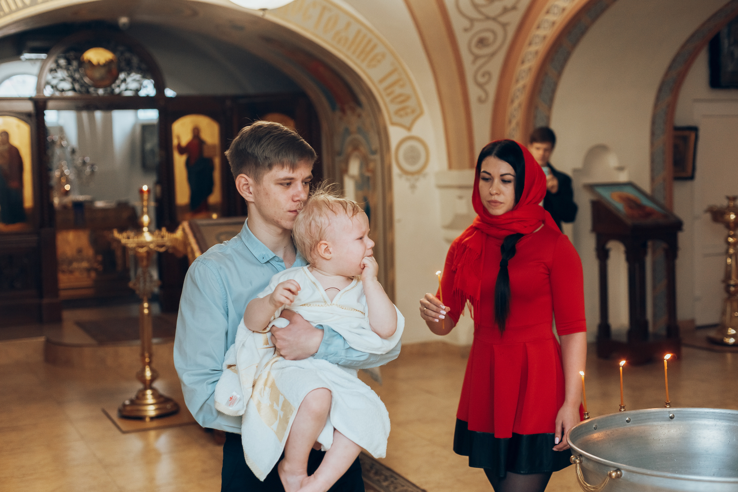 Крещение Леши. Свадебный фотограф в Краснодаре Николай Крауз