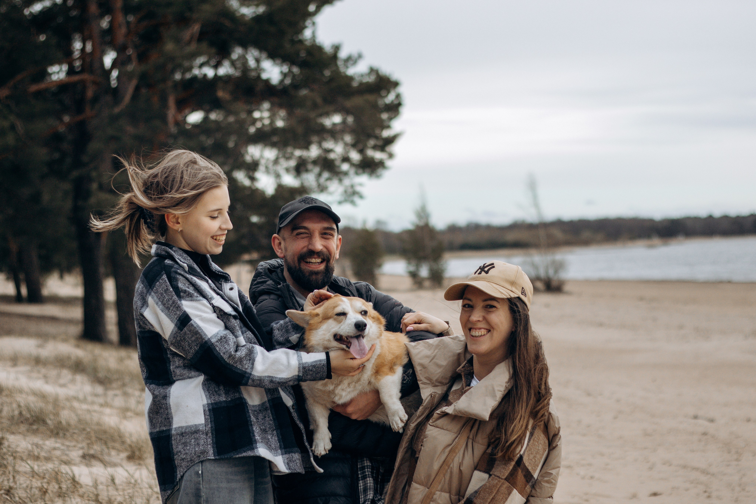 Аня, Серёжа, Настя и Адель. Фотограф-анималист в Санкт-Петербурге