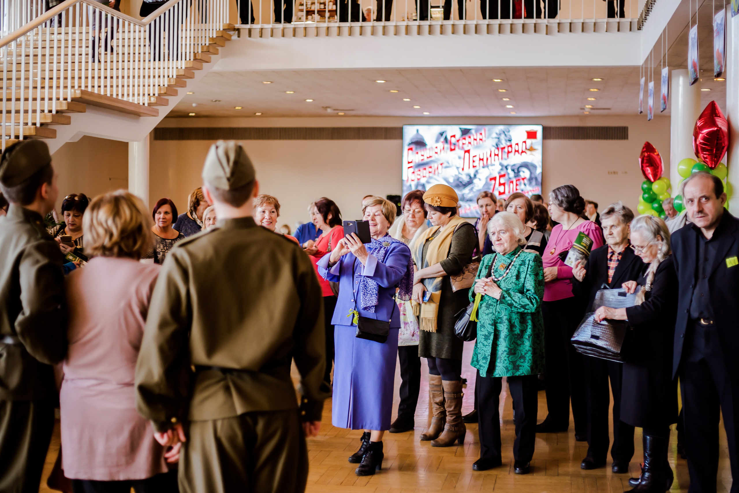 Репортаж — 75 лет со дня прорыва блокады Ленинграда. Свадебный и семейный фотограф в Санкт-Петербурге Макеева Наталья