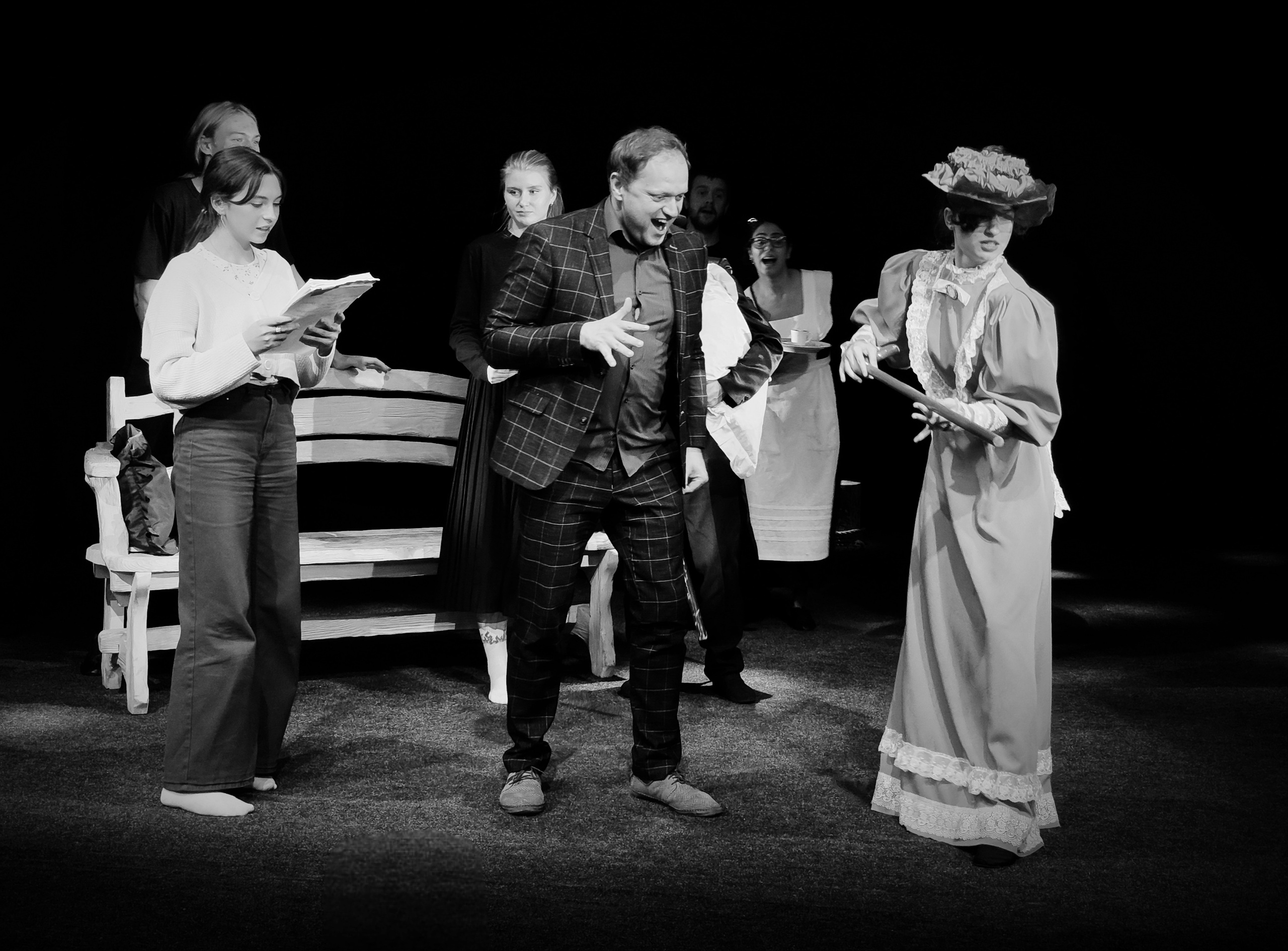 Театр Квадрат — репетиция. Фотограф репортажей и стритфотосессий в Москве Людмила Смирнова