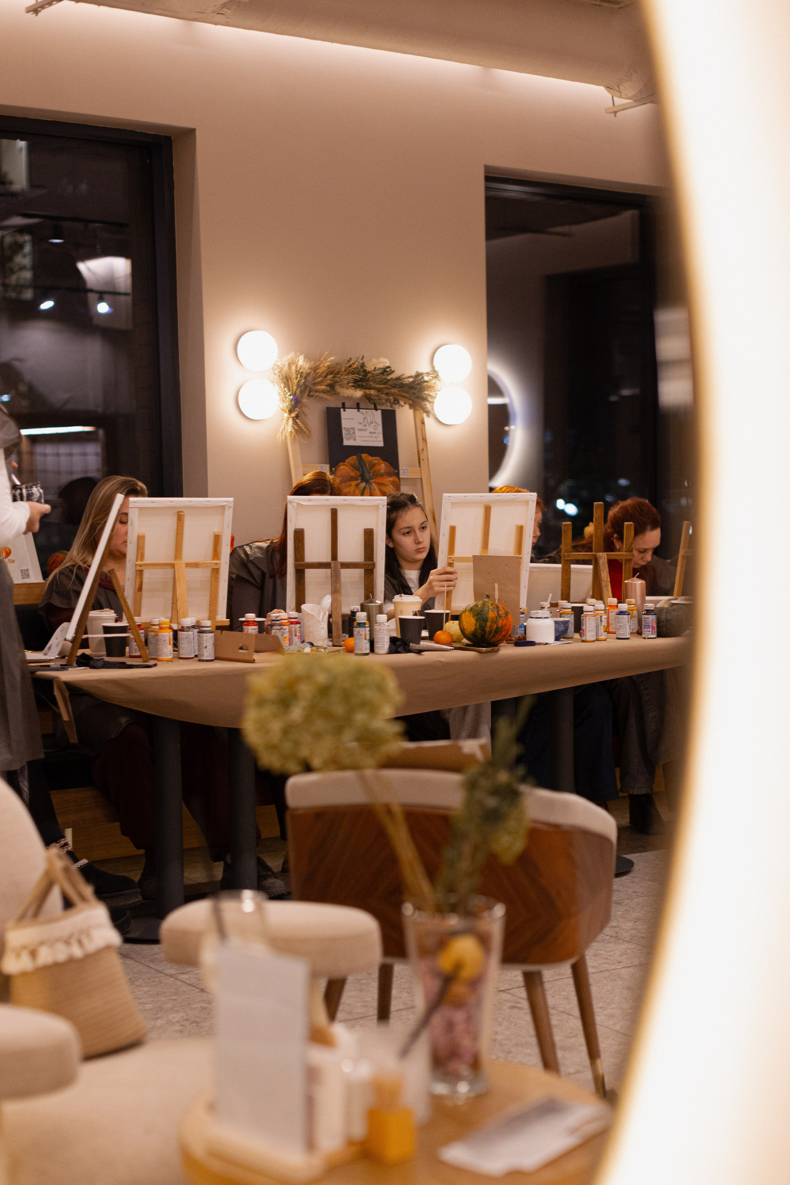 МК Тыква в кафе Здрасте. Анастасия Ракчеева Художник