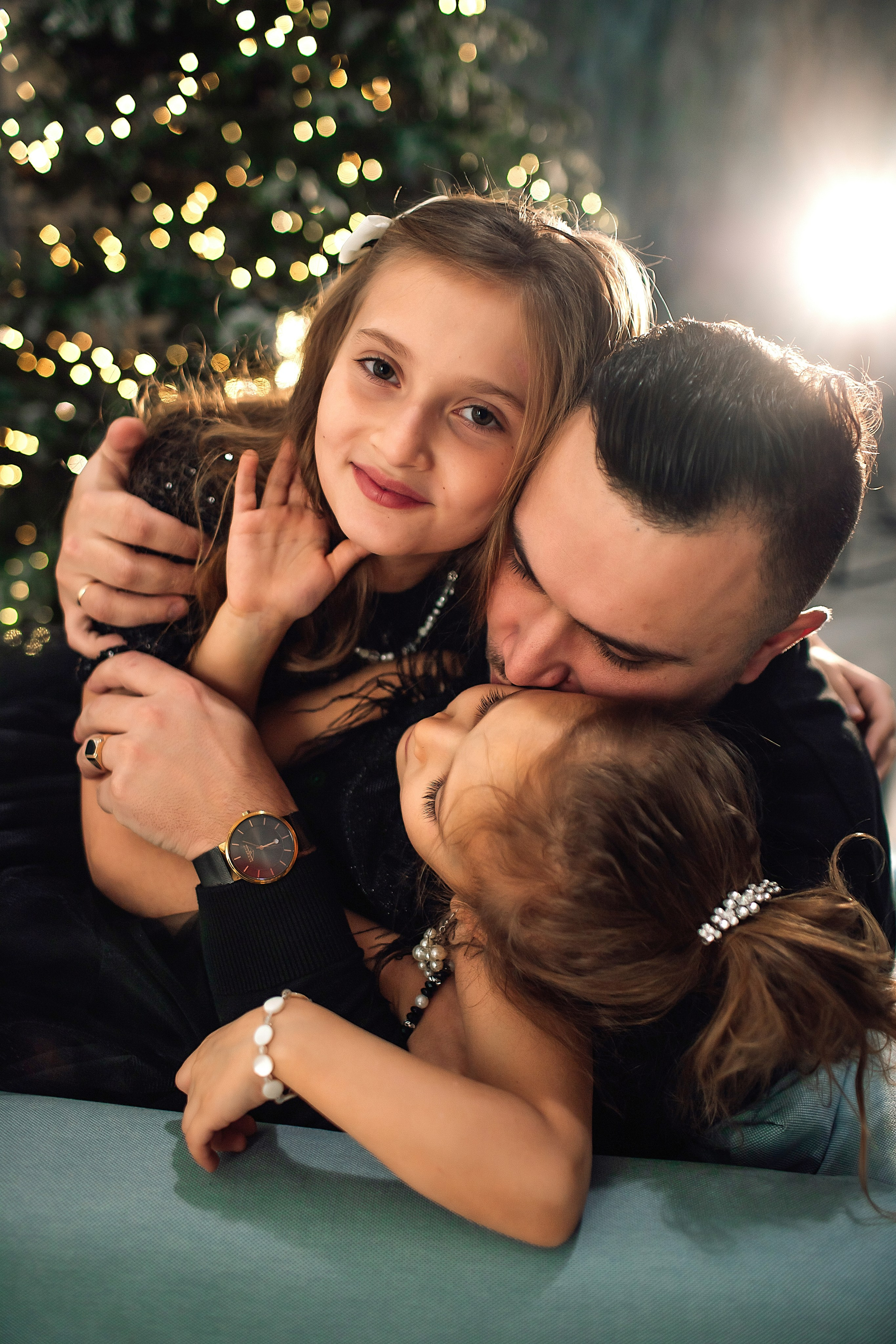 Новогодняя фотосессия женская семейная индивидуальная в студии. Ваш фотограф в Москве — Зернова Лидия