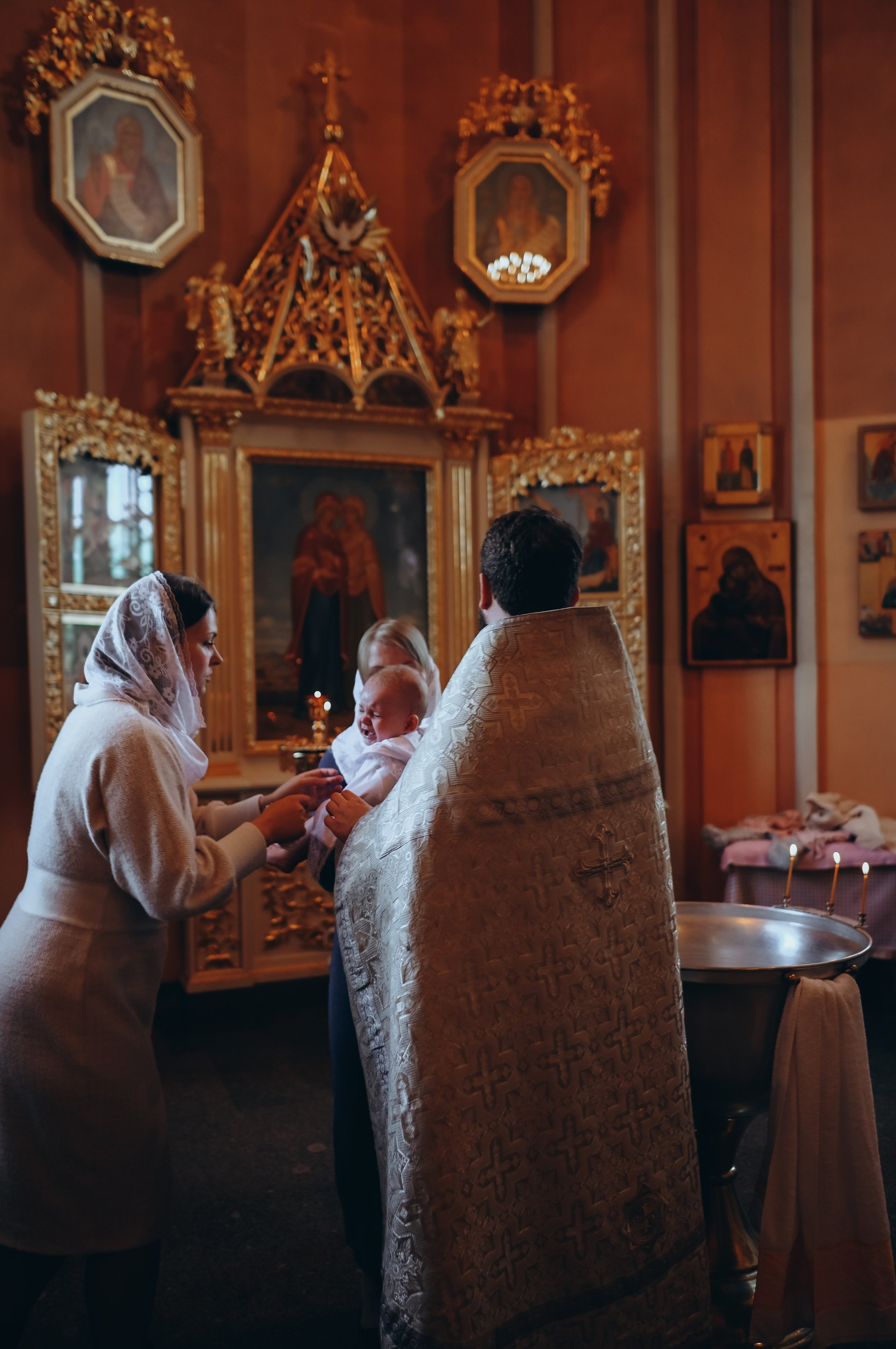 Крещение Любочки. Семейный и свадебный фотограф в Санкт-Петербурге Яна