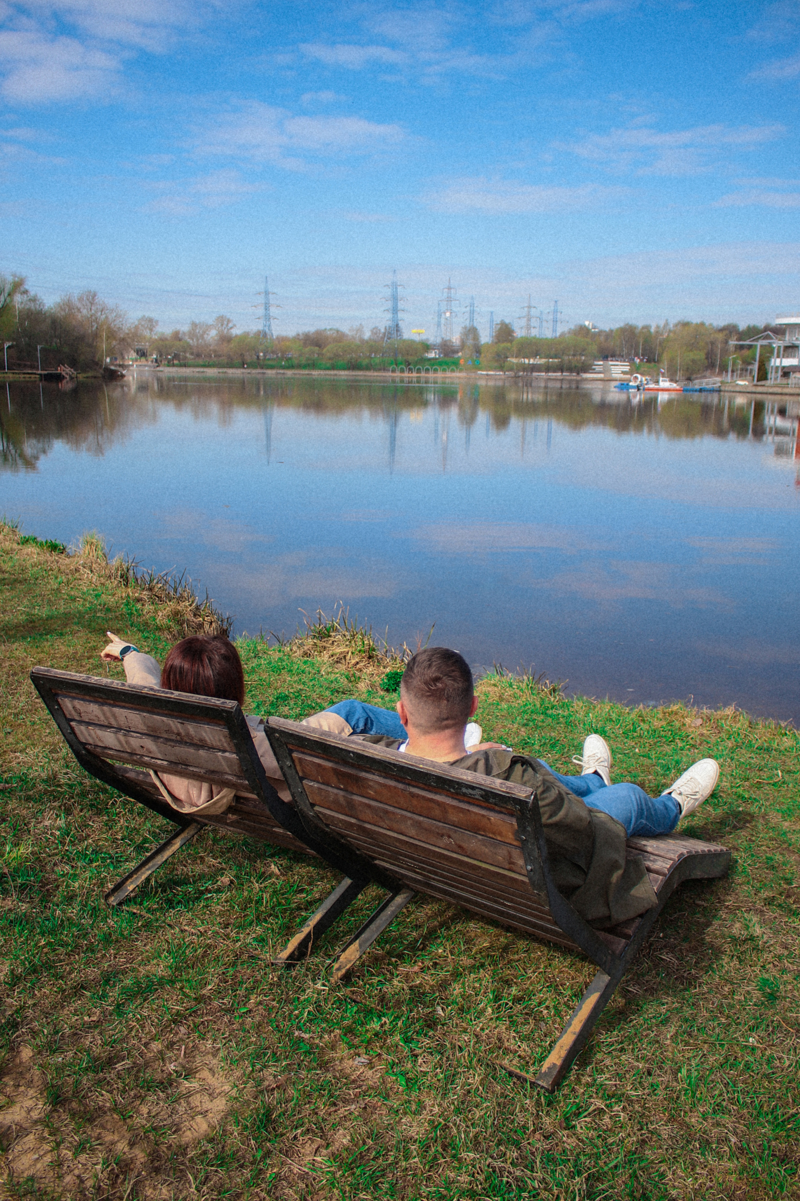 Фотосессия у воды, Оля и Иван. Фотограф Химки Анна Татарских