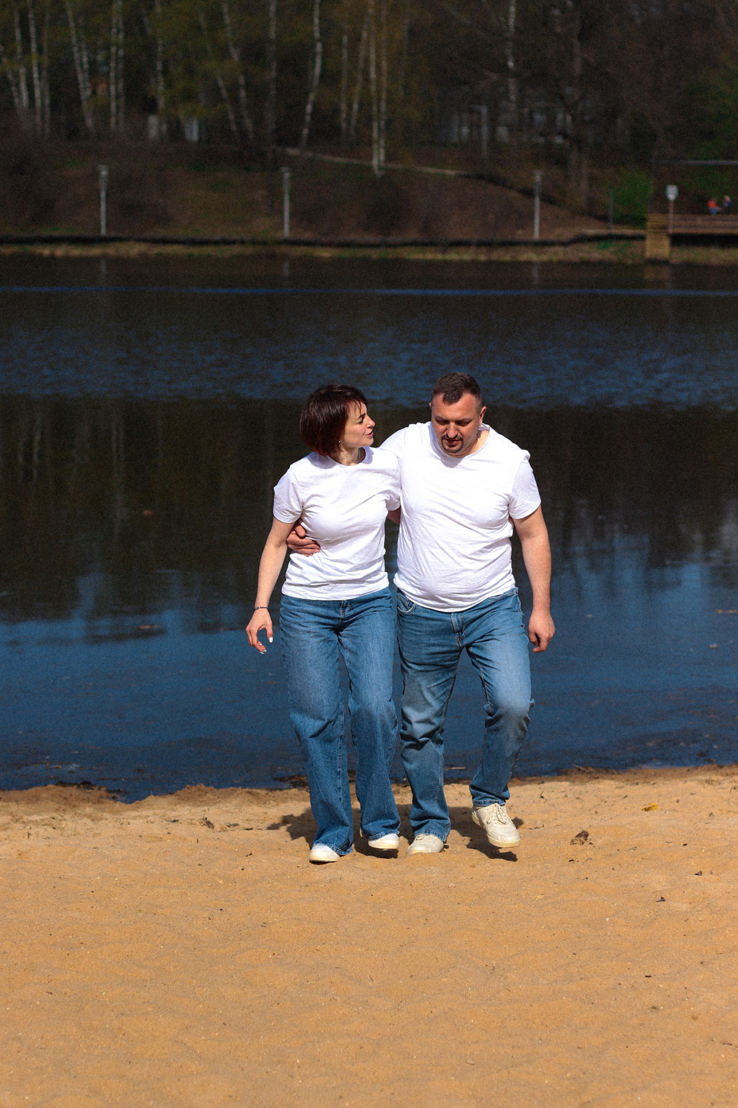 Фотосессия у воды, Оля и Иван. Фотограф Химки Анна Татарских