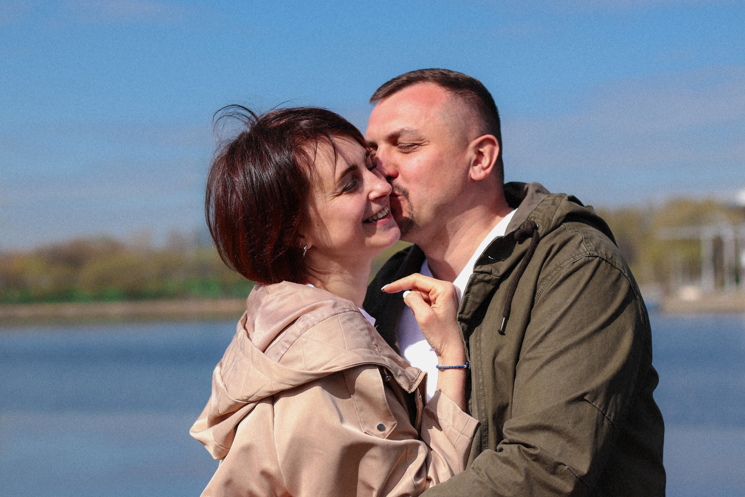 Фотосессия у воды, Оля и Иван. Фотограф Химки Анна Татарских