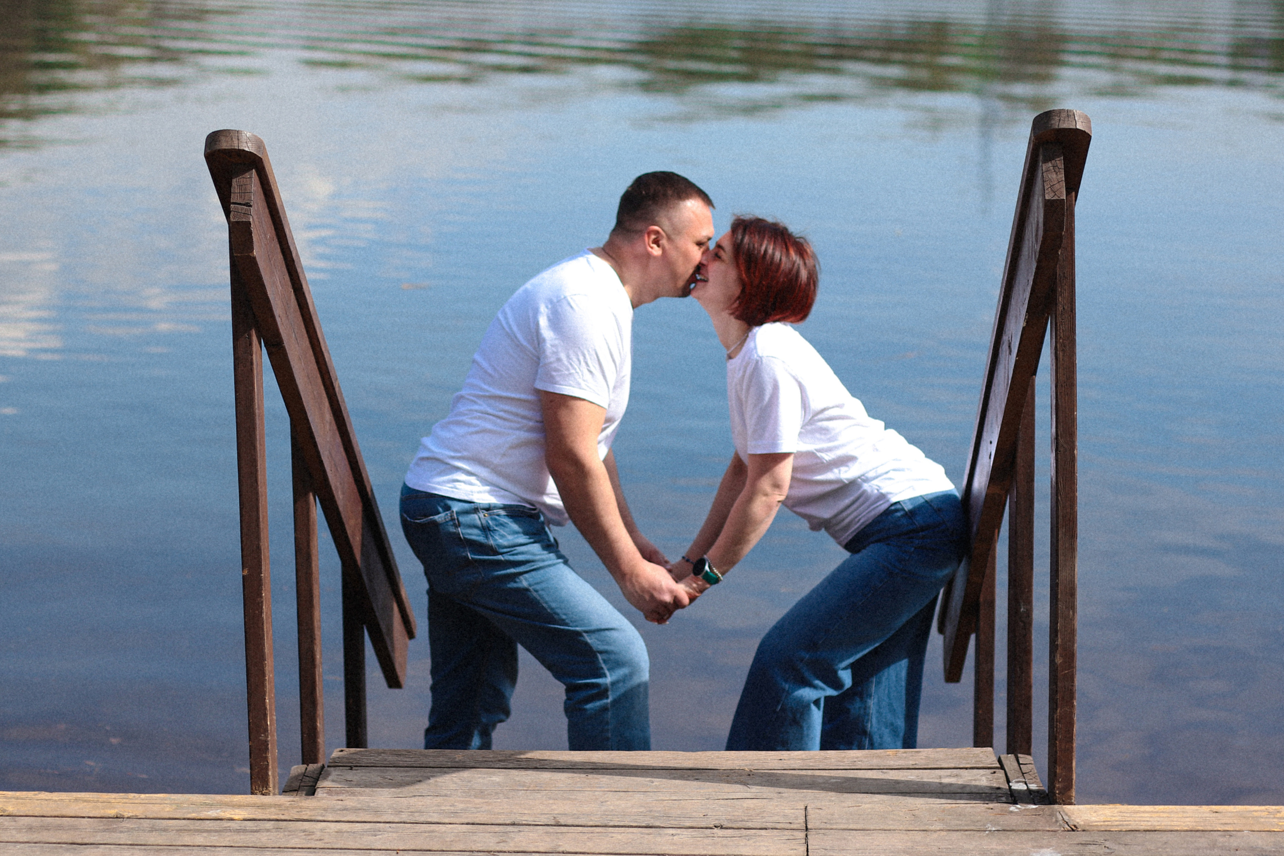 Фотосессия у воды, Оля и Иван. Фотограф Химки Анна Татарских