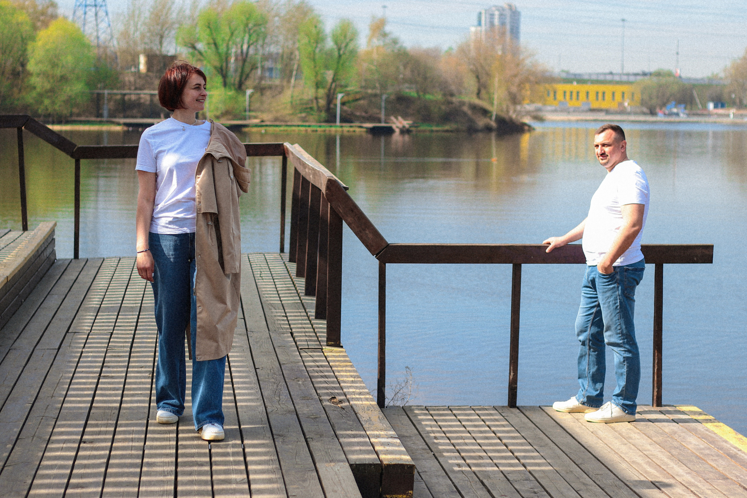 Фотосессия у воды, Оля и Иван. Фотограф Химки Анна Татарских
