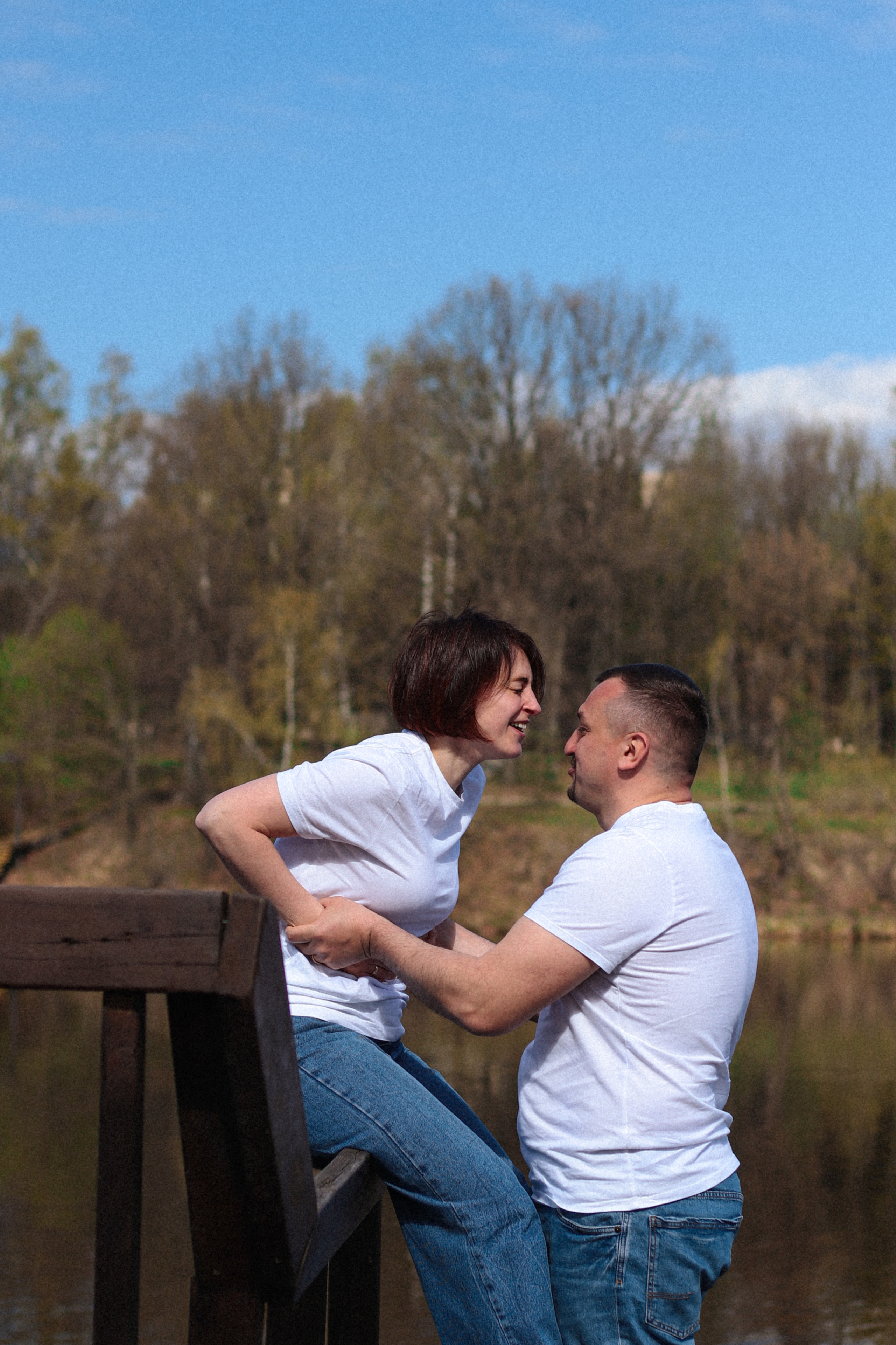 Фотосессия у воды, Оля и Иван. Фотограф Химки Анна Татарских