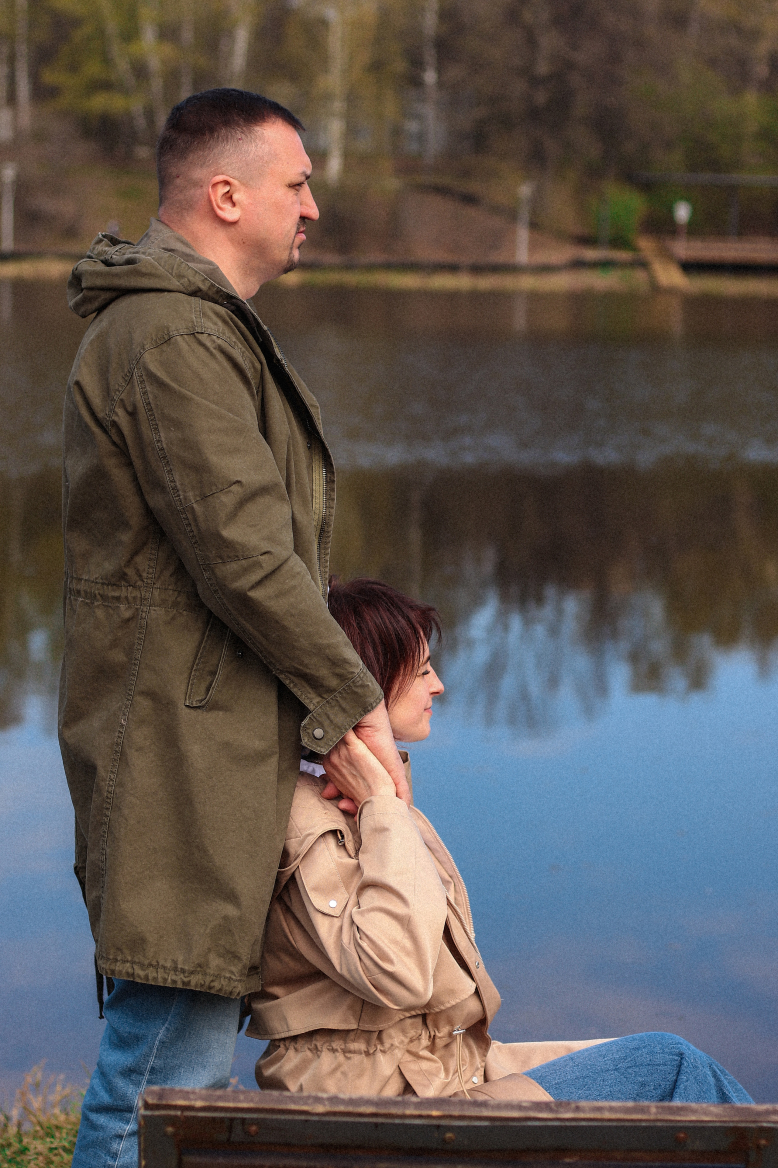 Фотосессия у воды, Оля и Иван. Фотограф Химки Анна Татарских
