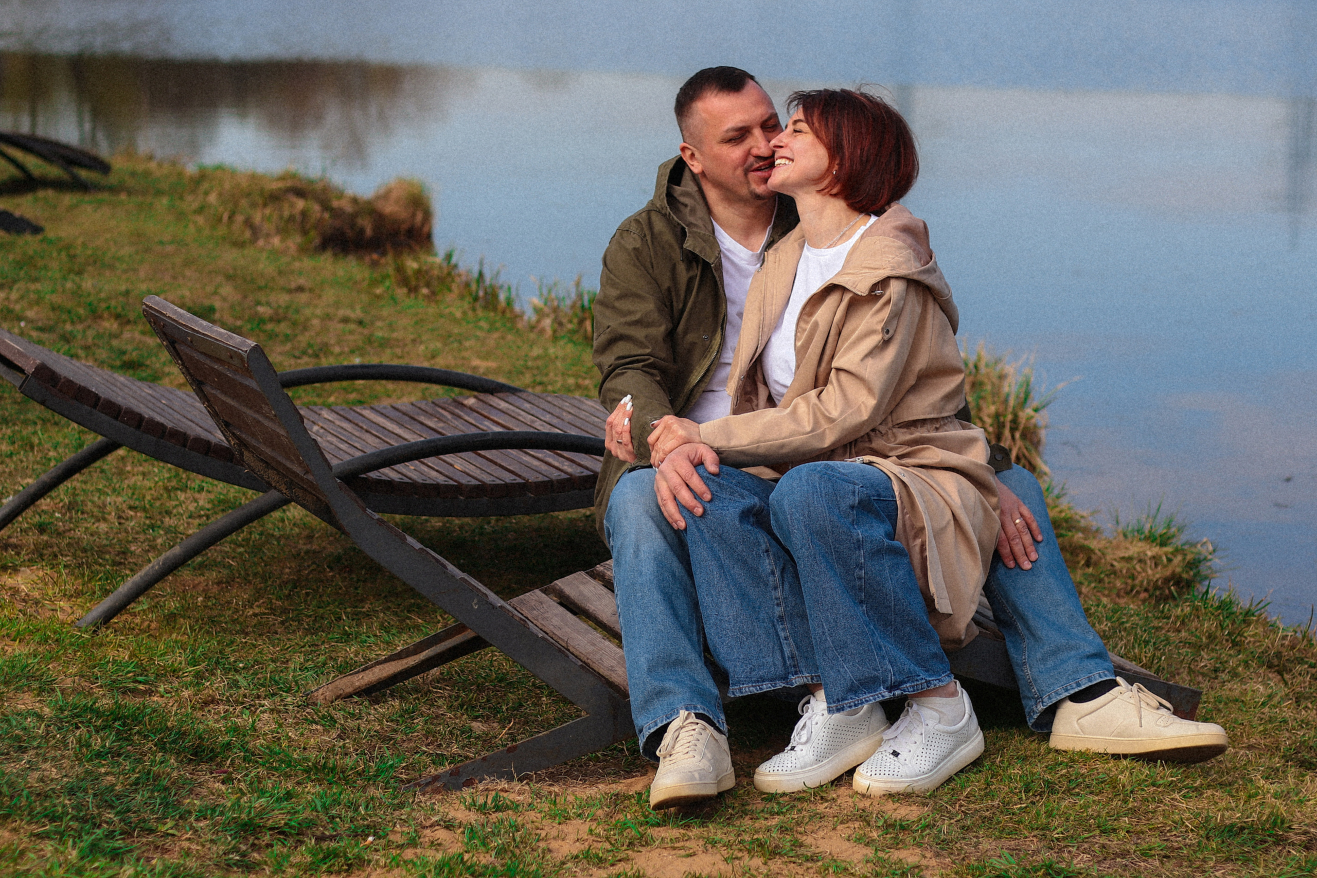 Фотосессия у воды, Оля и Иван. Фотограф Химки Анна Татарских