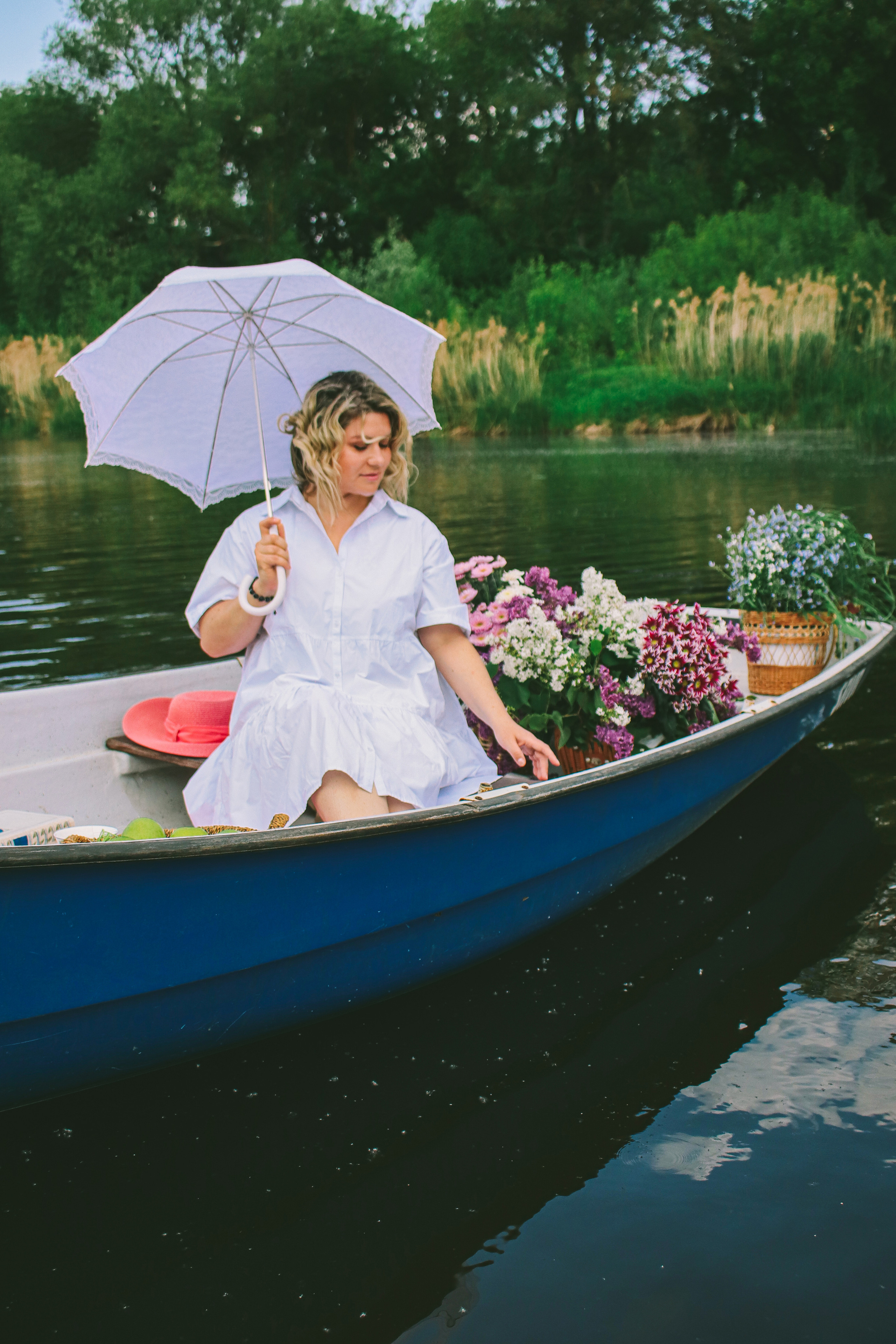Фотопроект Лодочка с цветами. Фотограф Химки Анна Татарских