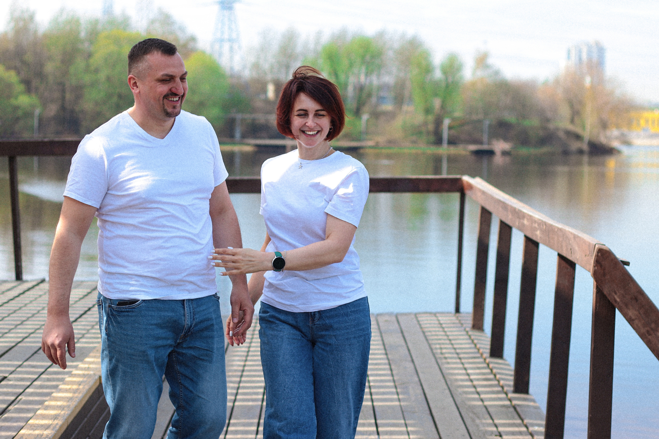 Фотосессия у воды, Оля и Иван. Фотограф Химки Анна Татарских