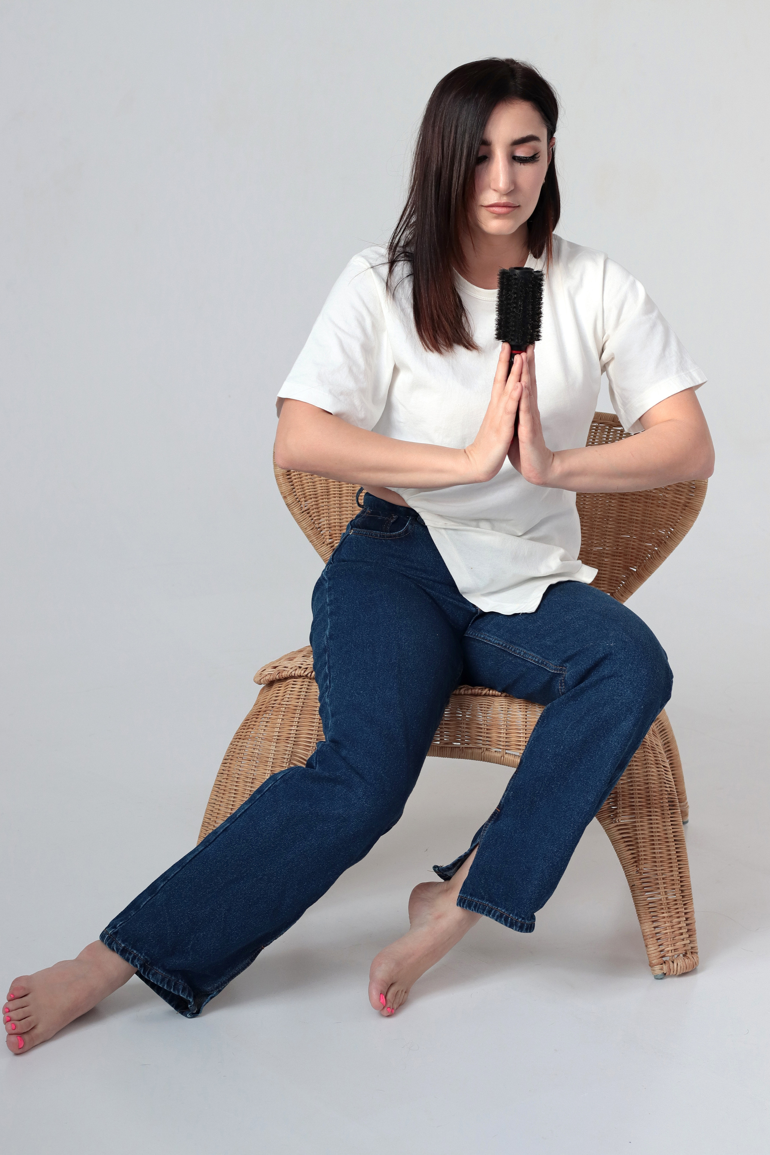 Контент-съёмка для парикмахера-стилиста. Фотограф Химки Анна Татарских