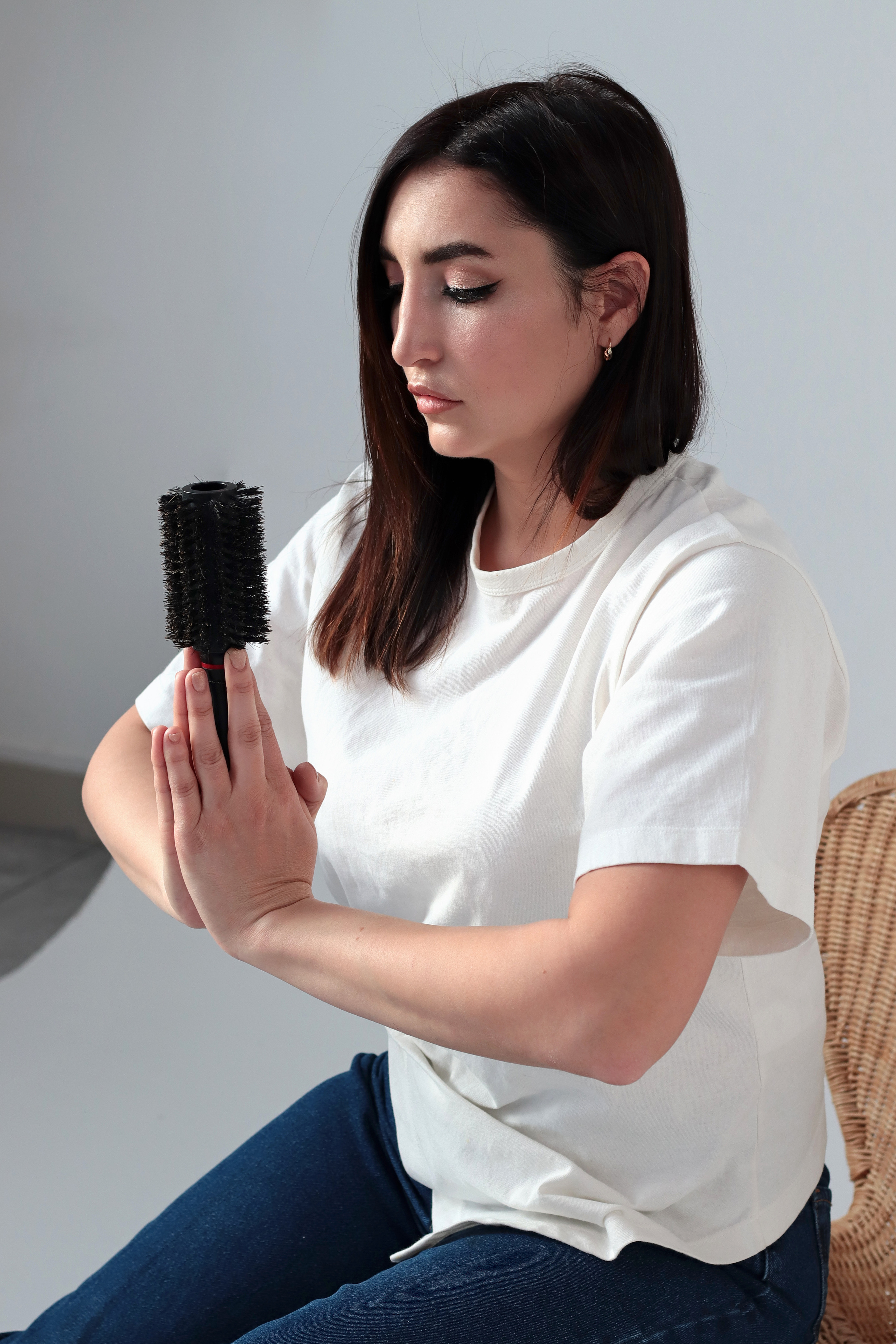 Контент-съёмка для парикмахера-стилиста. Фотограф Химки Анна Татарских