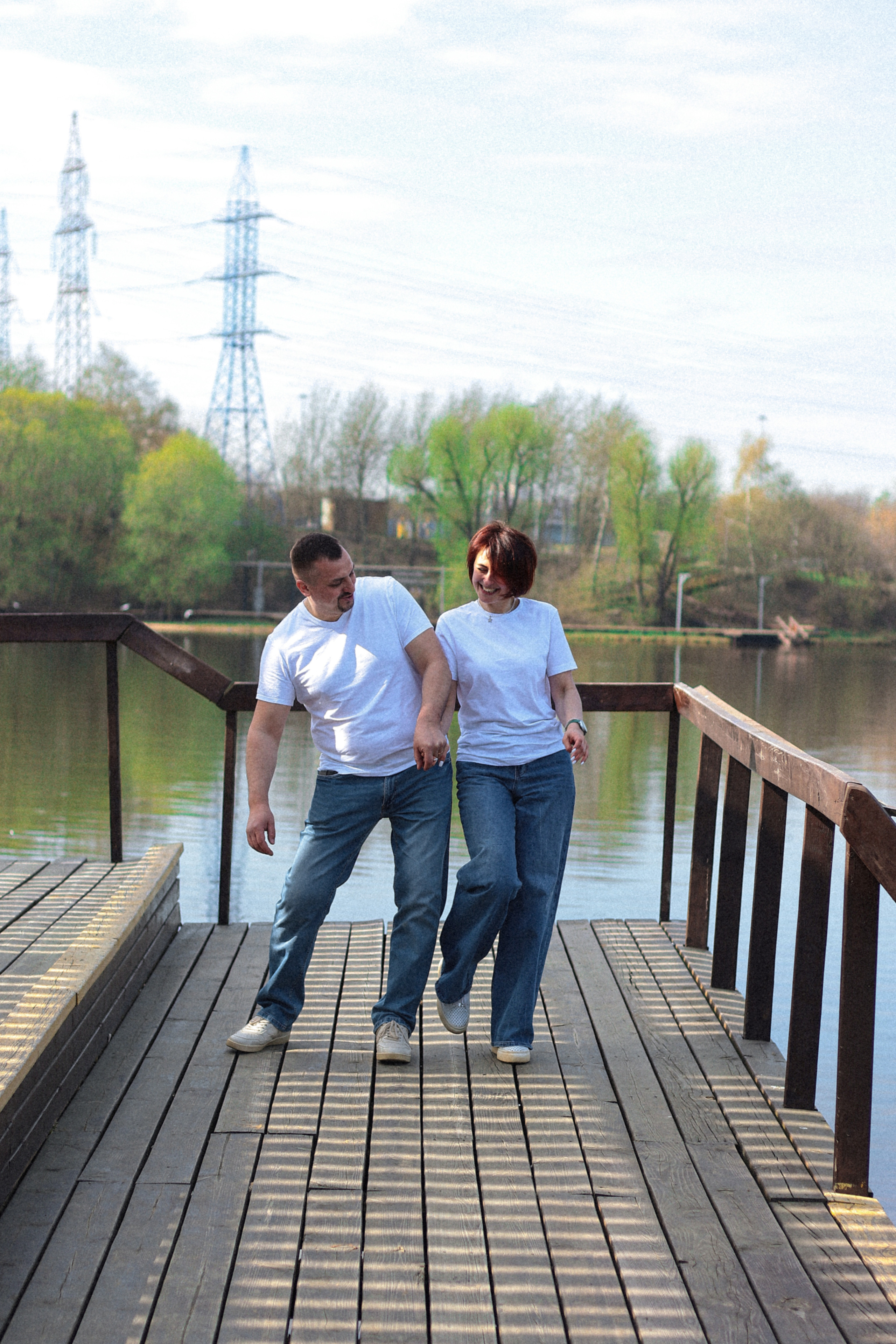 Фотосессия у воды, Оля и Иван. Фотограф Химки Анна Татарских