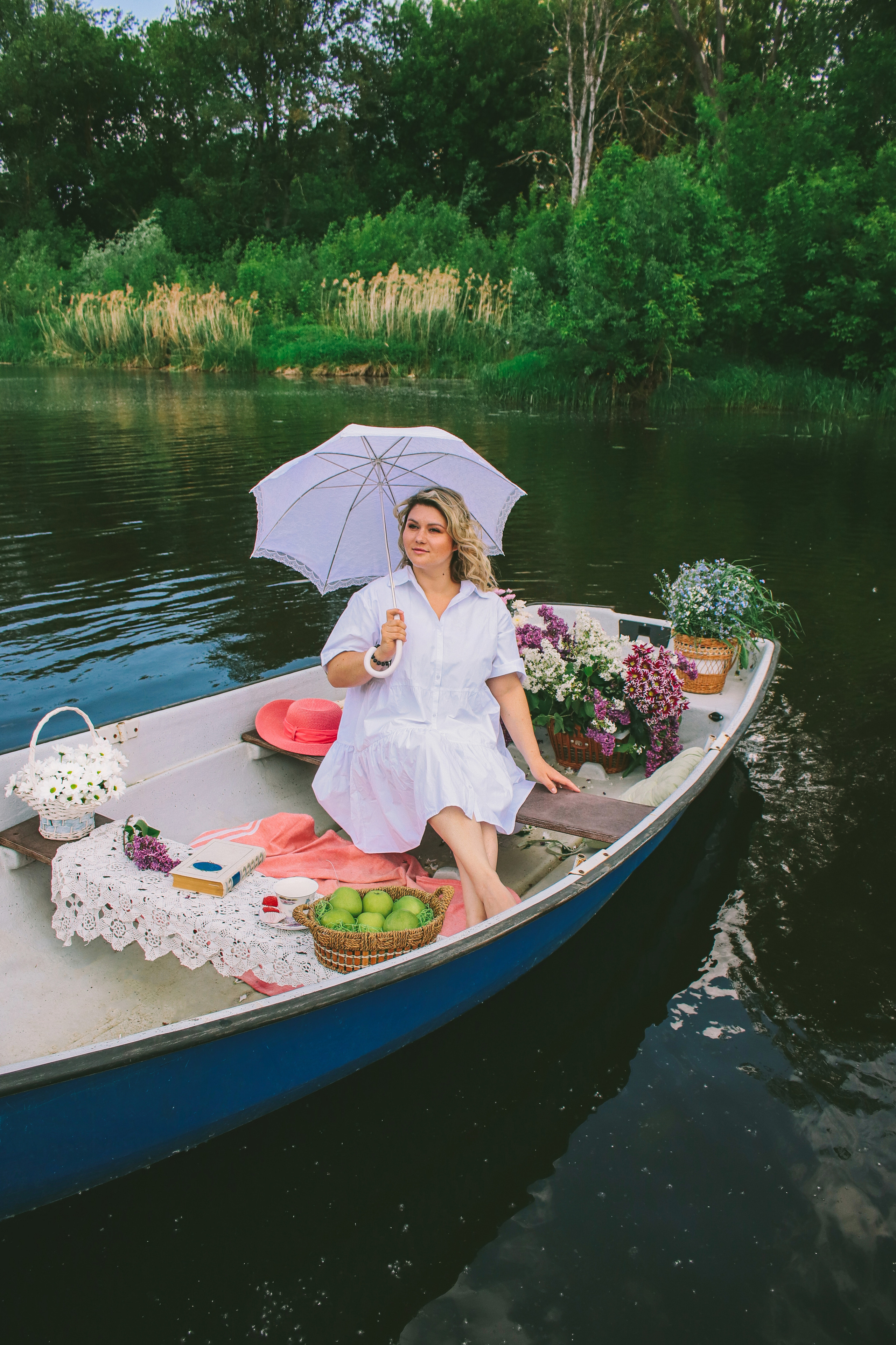 Фотопроект Лодочка с цветами. Фотограф Химки Анна Татарских