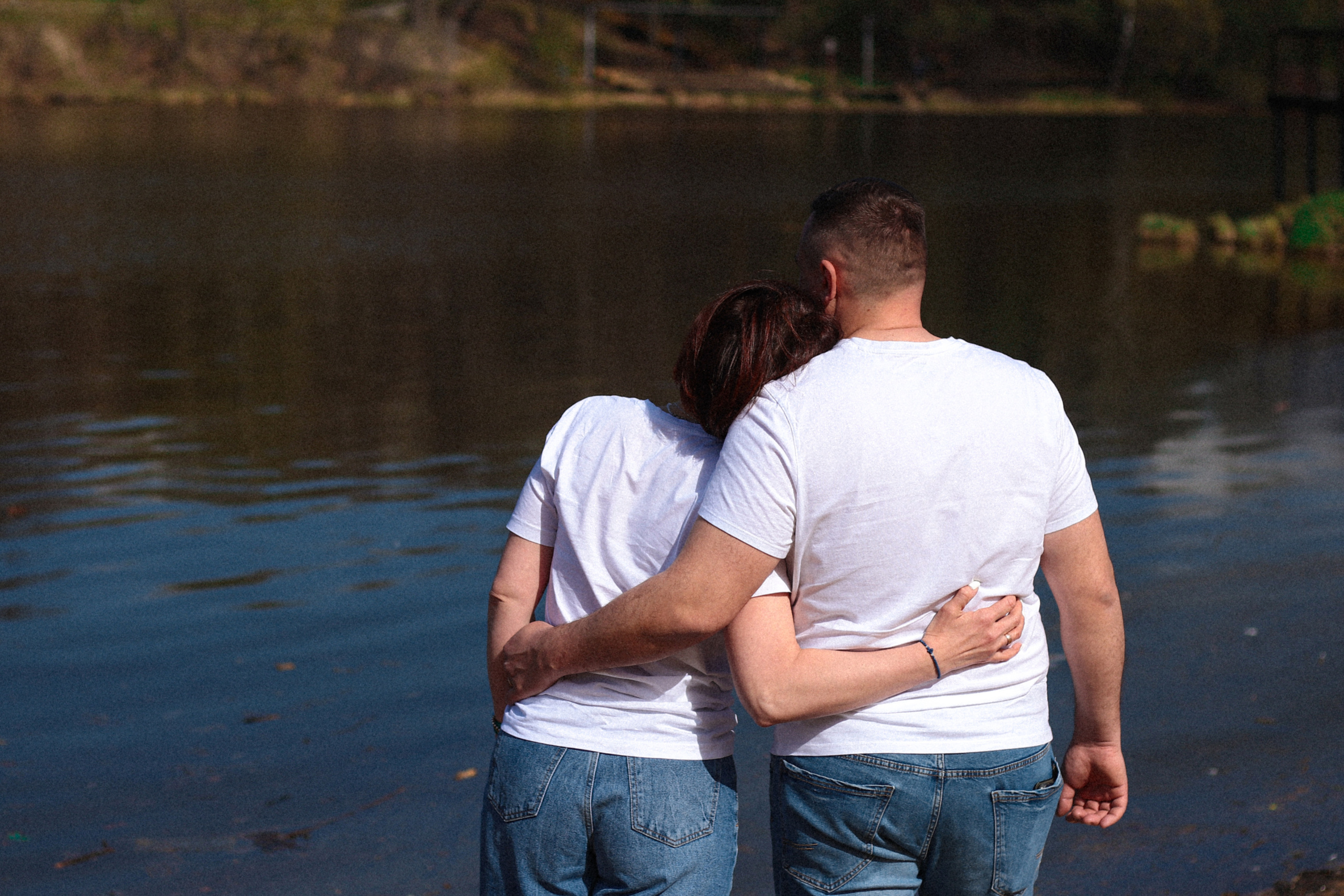 Фотосессия у воды, Оля и Иван. Фотограф Химки Анна Татарских