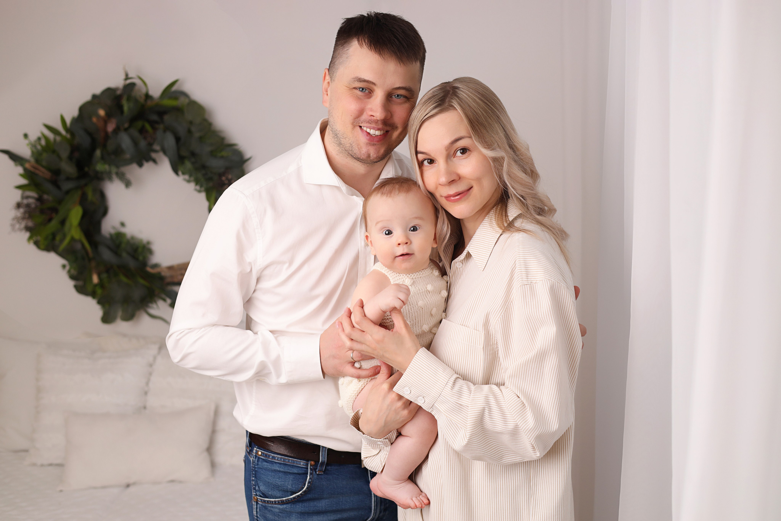 Фотосъемка малыша в 6 месяцев в Москве. Фотограф новорожденных Москва. Ньюборн фотограф Москва