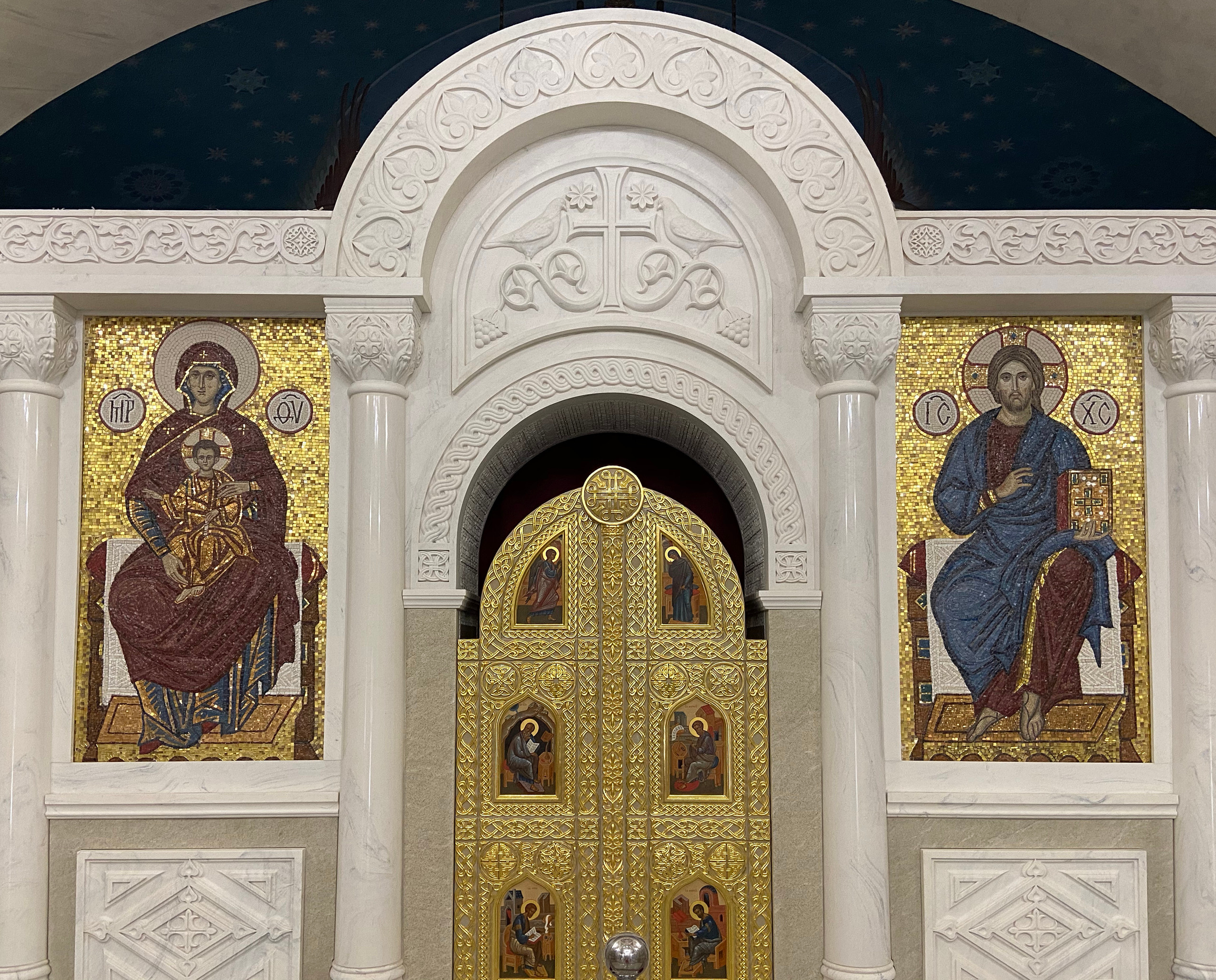 Историческая Архиерейская резиденция. г. Владикавказ. Художник монументалист, иконописец Красовский Илья