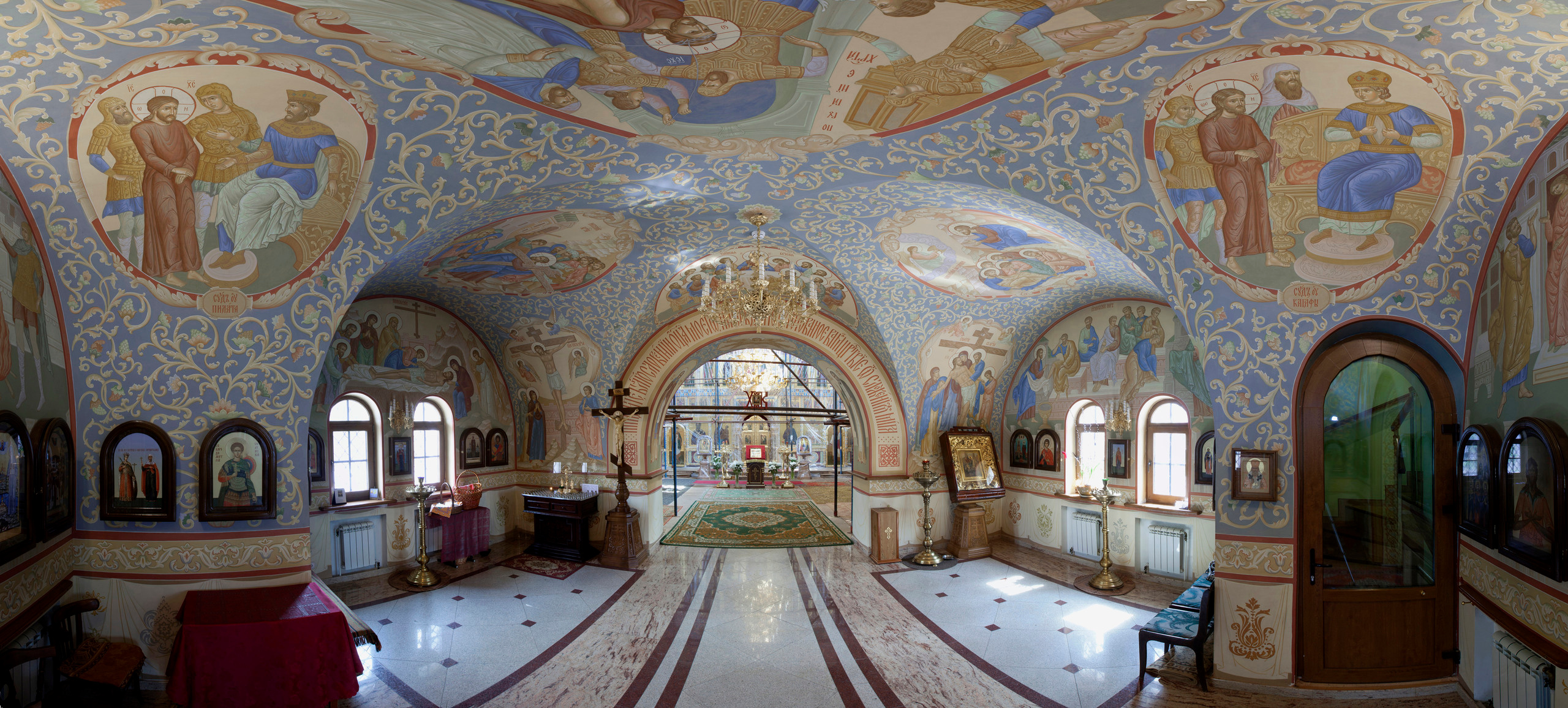 Церковь Новомучеников и Исповедников Российских. г. Королев. Художник монументалист, иконописец Красовский Илья