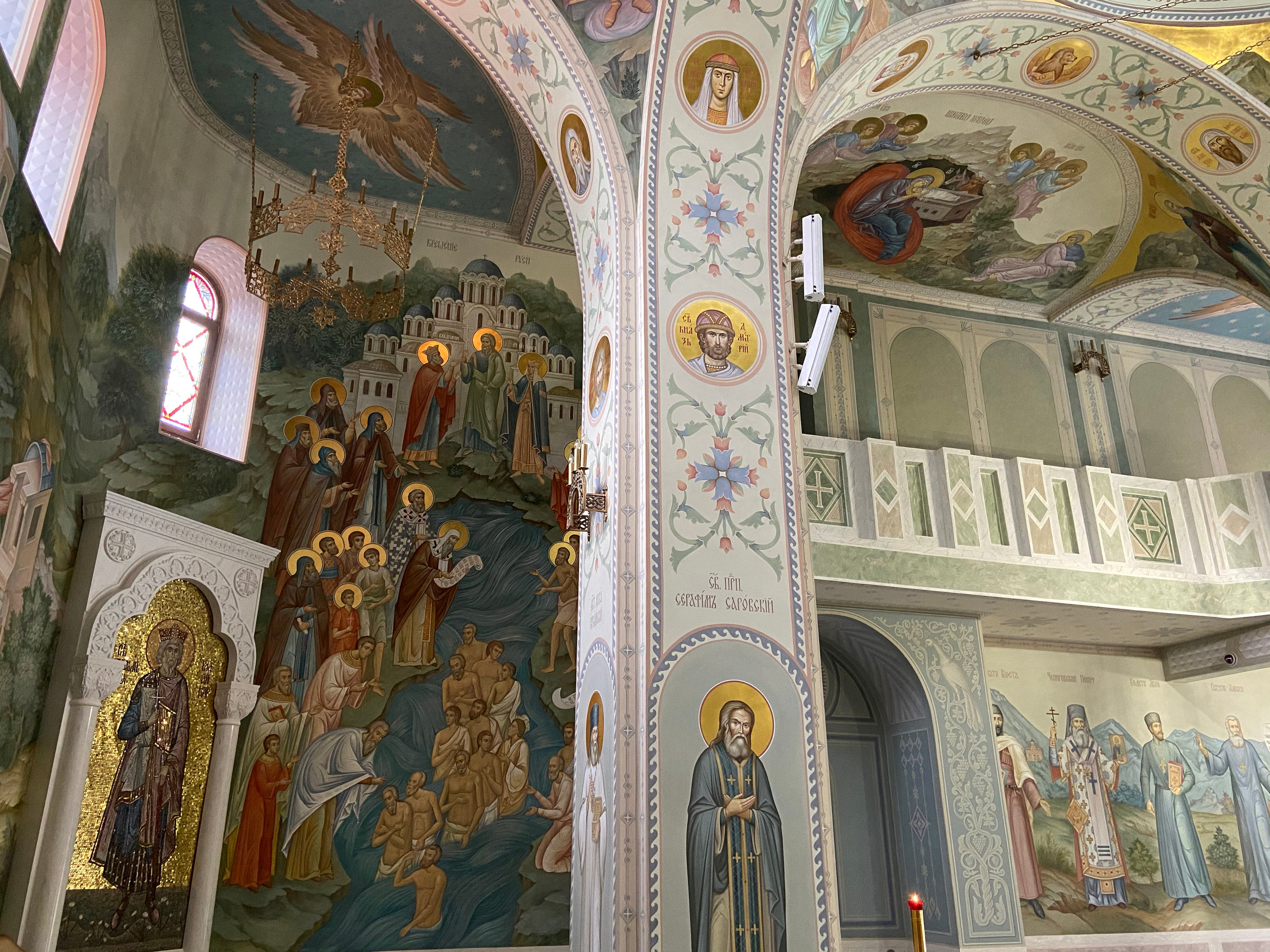 Историческая Архиерейская резиденция. г. Владикавказ. Художник монументалист, иконописец Красовский Илья