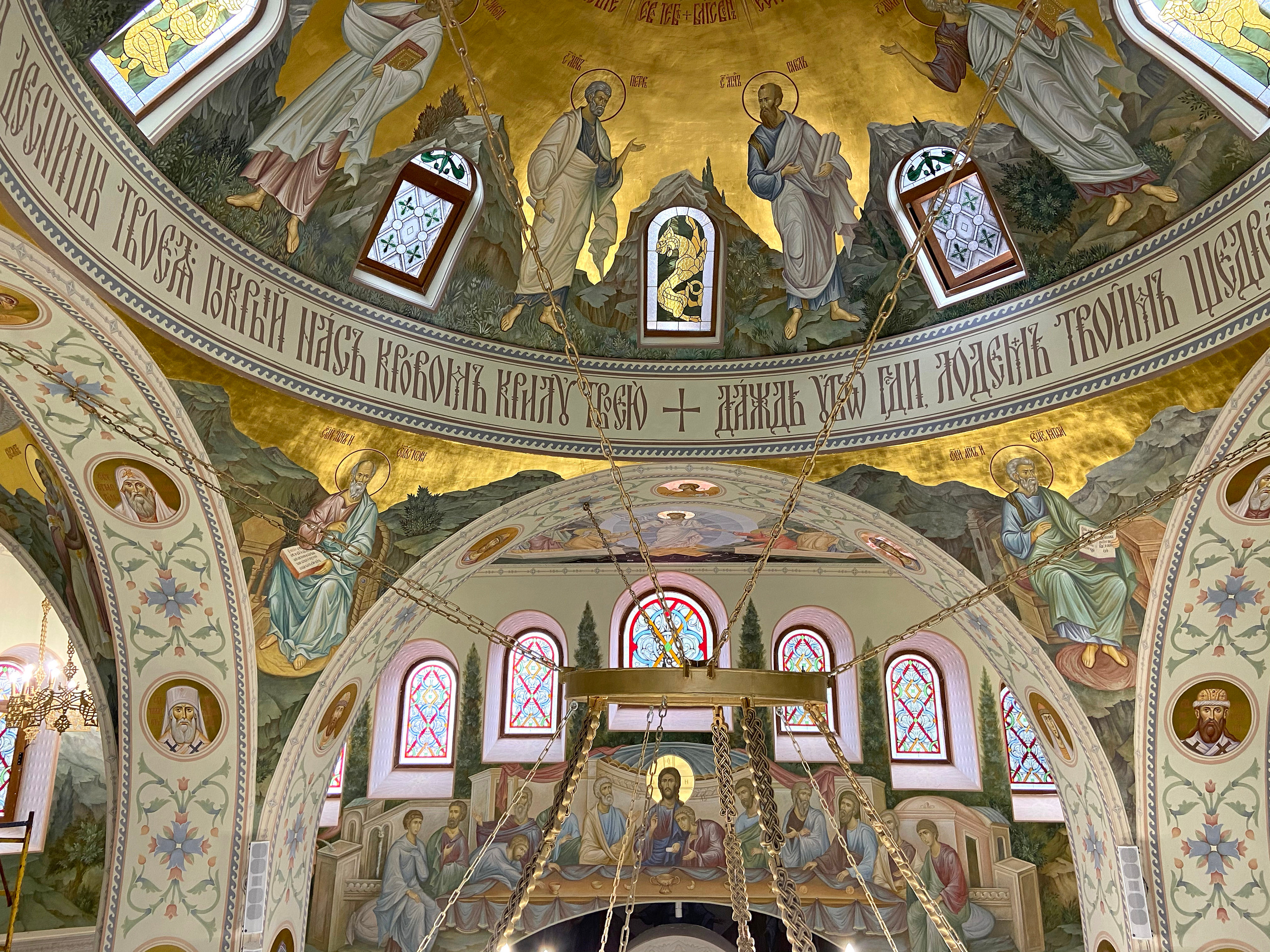 Историческая Архиерейская резиденция. г. Владикавказ. Художник монументалист, иконописец Красовский Илья