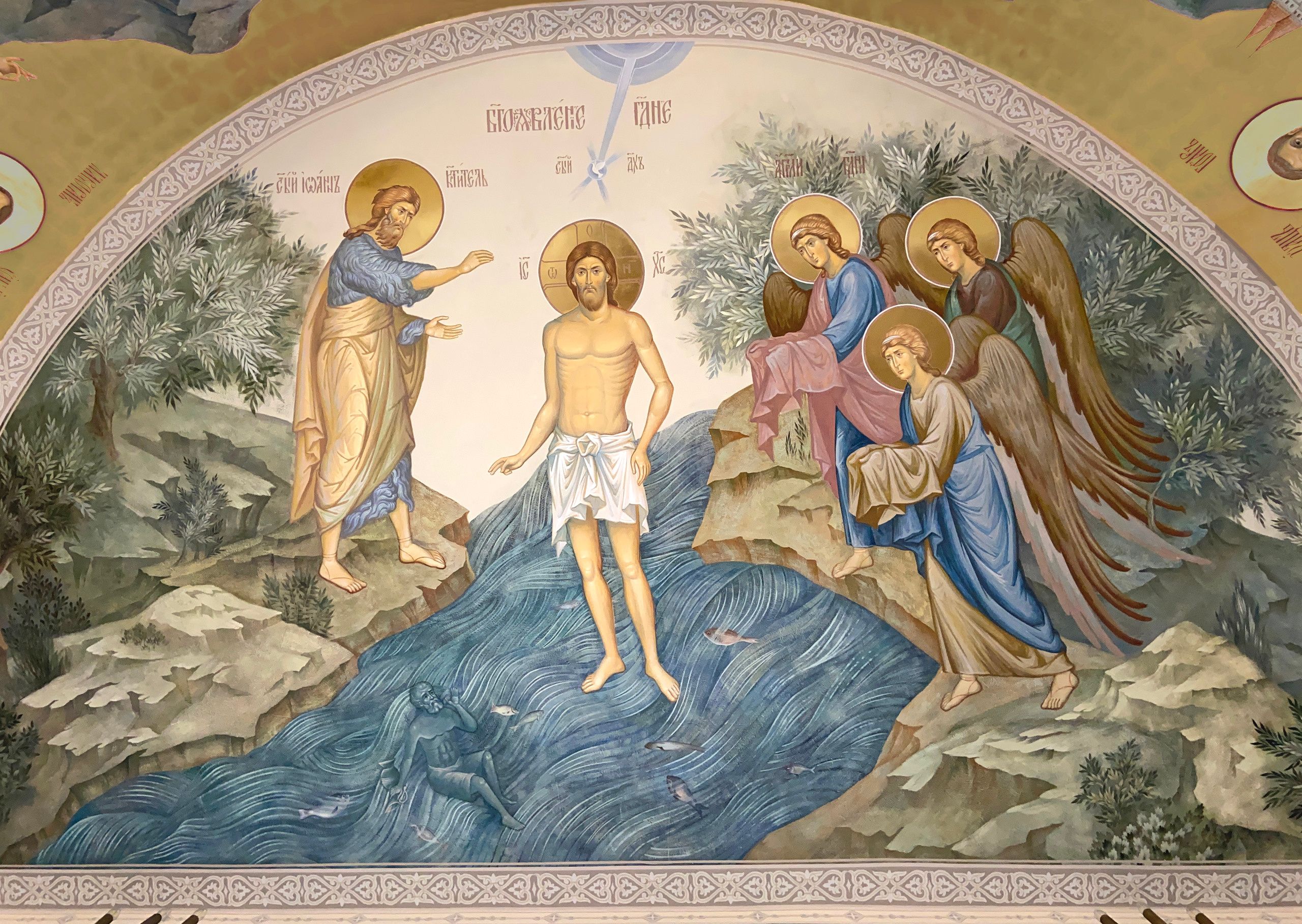 Историческая Архиерейская резиденция. г. Владикавказ. Художник монументалист, иконописец Красовский Илья