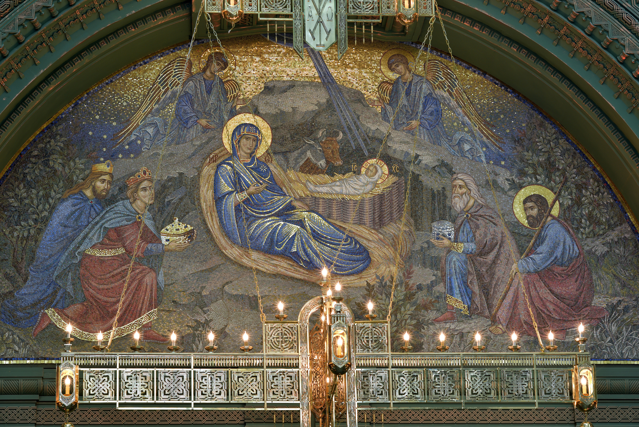 ГХВС. Воплощение мозаик по эскизам Шабалиной Д. В. Художник монументалист, иконописец Красовский Илья