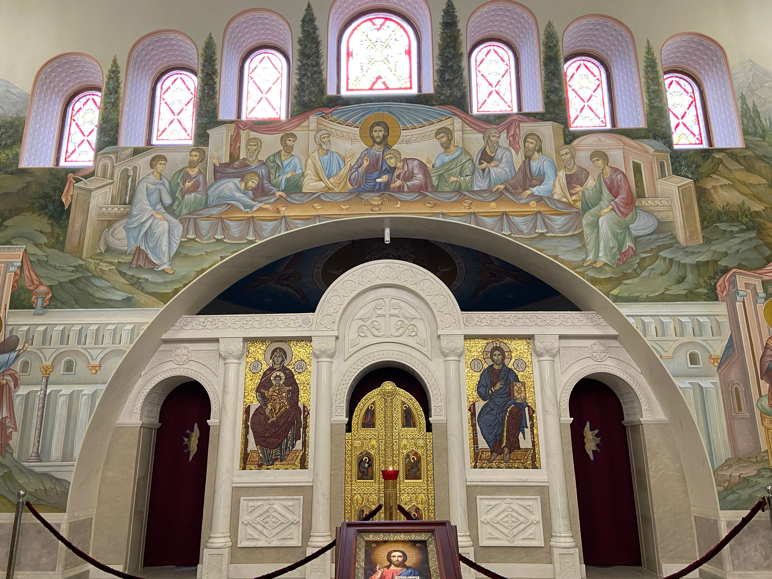 Историческая Архиерейская резиденция. г. Владикавказ. Художник монументалист, иконописец Красовский Илья