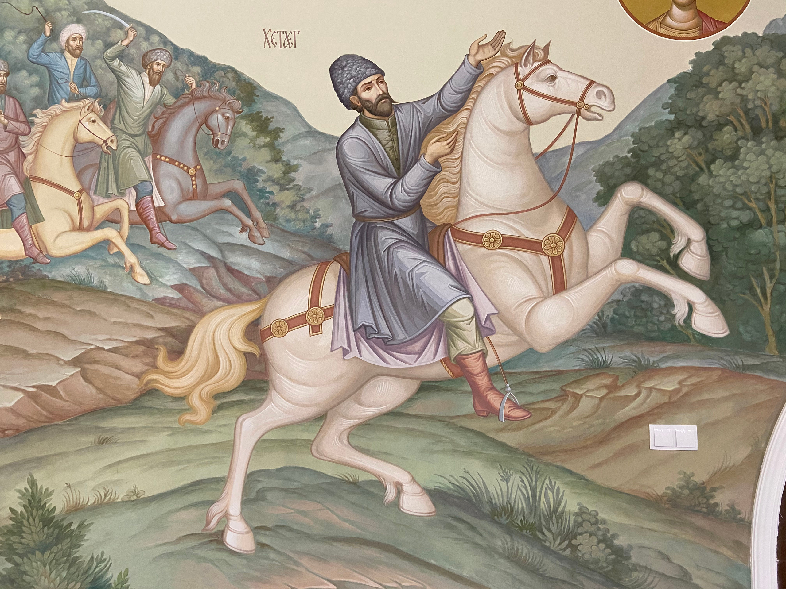 Историческая Архиерейская резиденция. г. Владикавказ. Художник монументалист, иконописец Красовский Илья