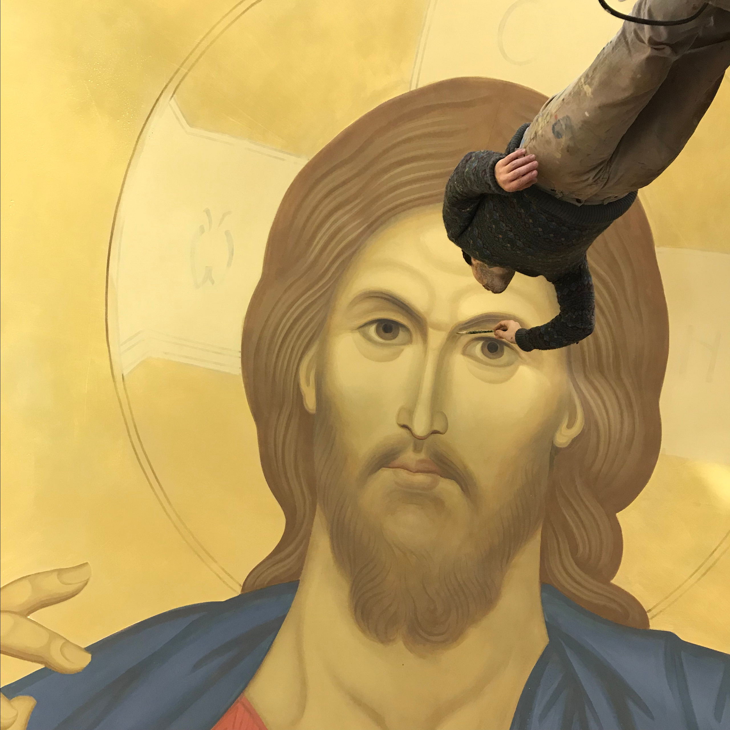 Новосибирск. Художник монументалист, иконописец Красовский Илья